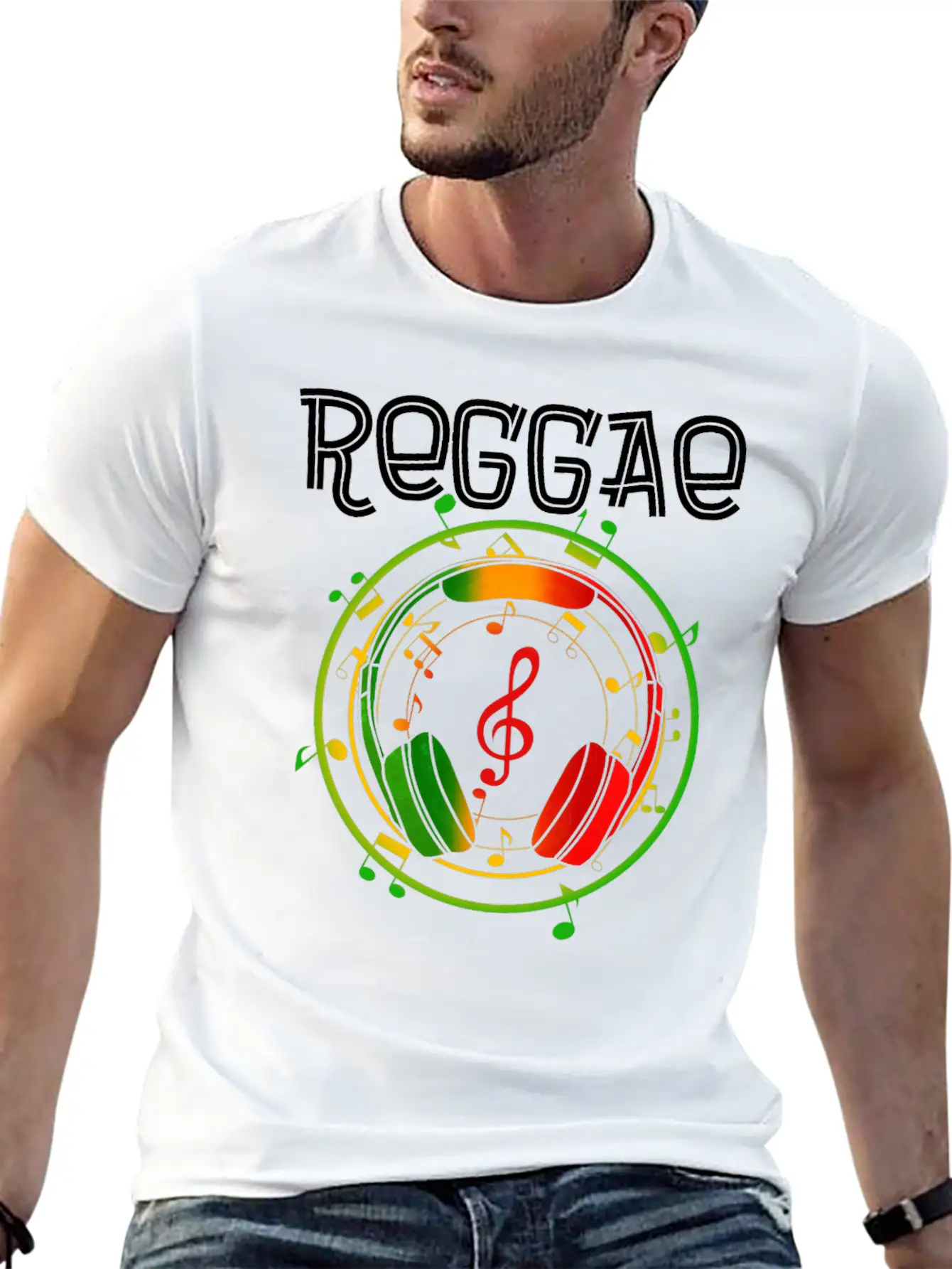 Rastafari Music Vibes Only Rasta Jamaika Reggae Relaxed Everyday Tee – Lightweight And Durable Cotton