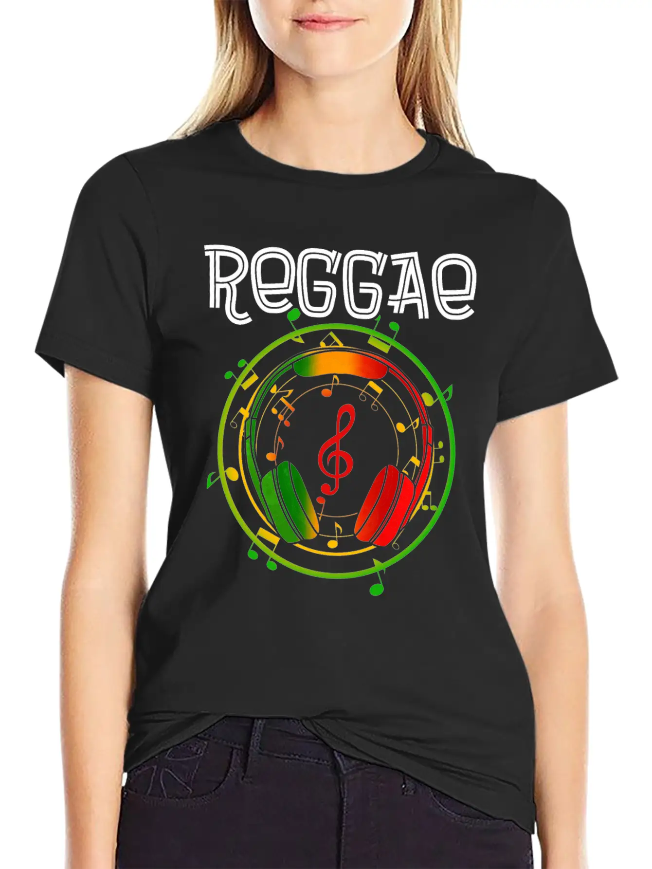 Rastafari Music Vibes Only Rasta Jamaika Reggae Relaxed Everyday Tee – Lightweight And Durable Cotton