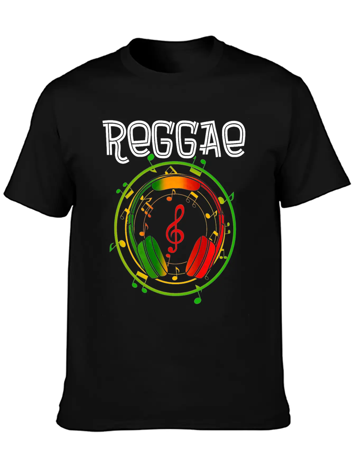 Rastafari Music Vibes Only Rasta Jamaika Reggae Relaxed Everyday Tee – Lightweight And Durable Cotton