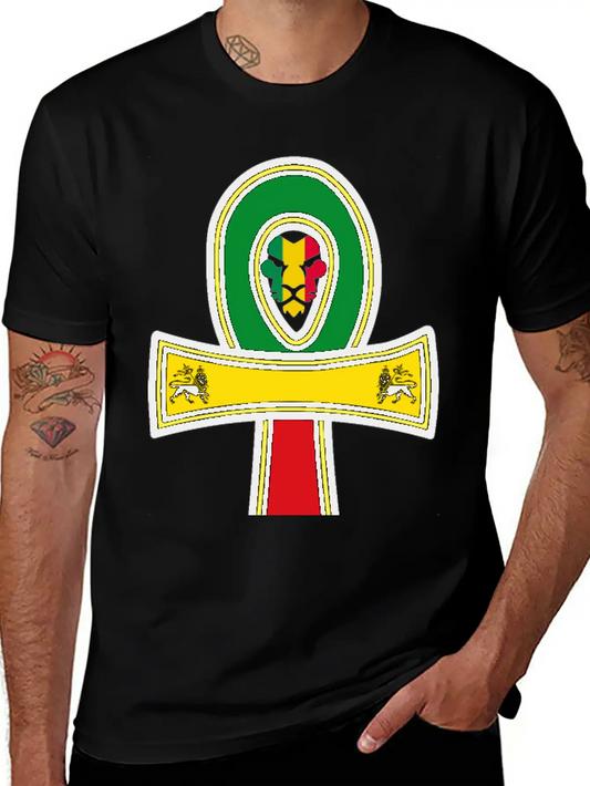 Rastafari Priest Jamaica Reggae Basic Graphic T-Shirt – Daily Comfort In Soft Cotton