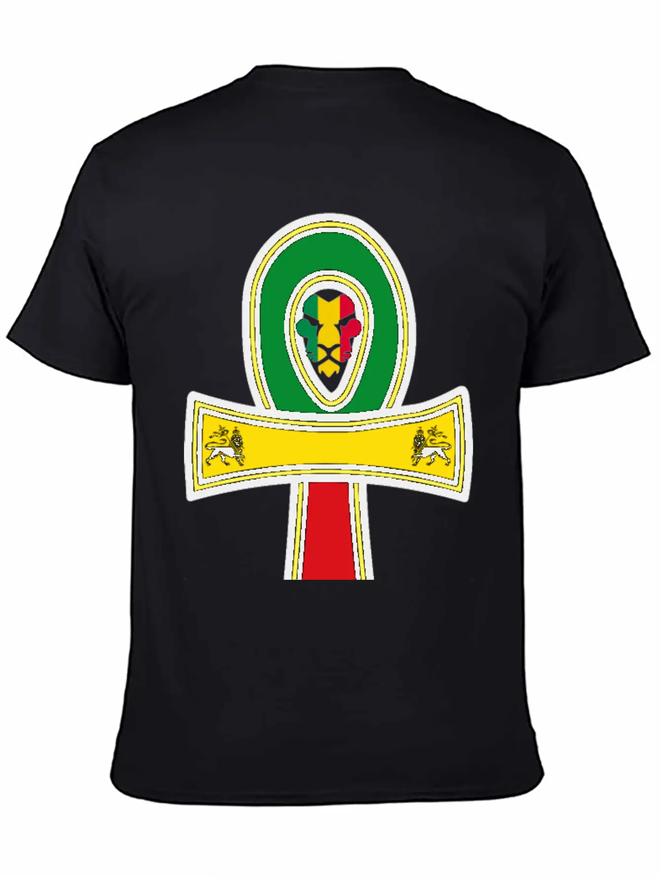 Rastafari Priest Jamaica Reggae Basic Graphic T-Shirt – Daily Comfort In Soft Cotton