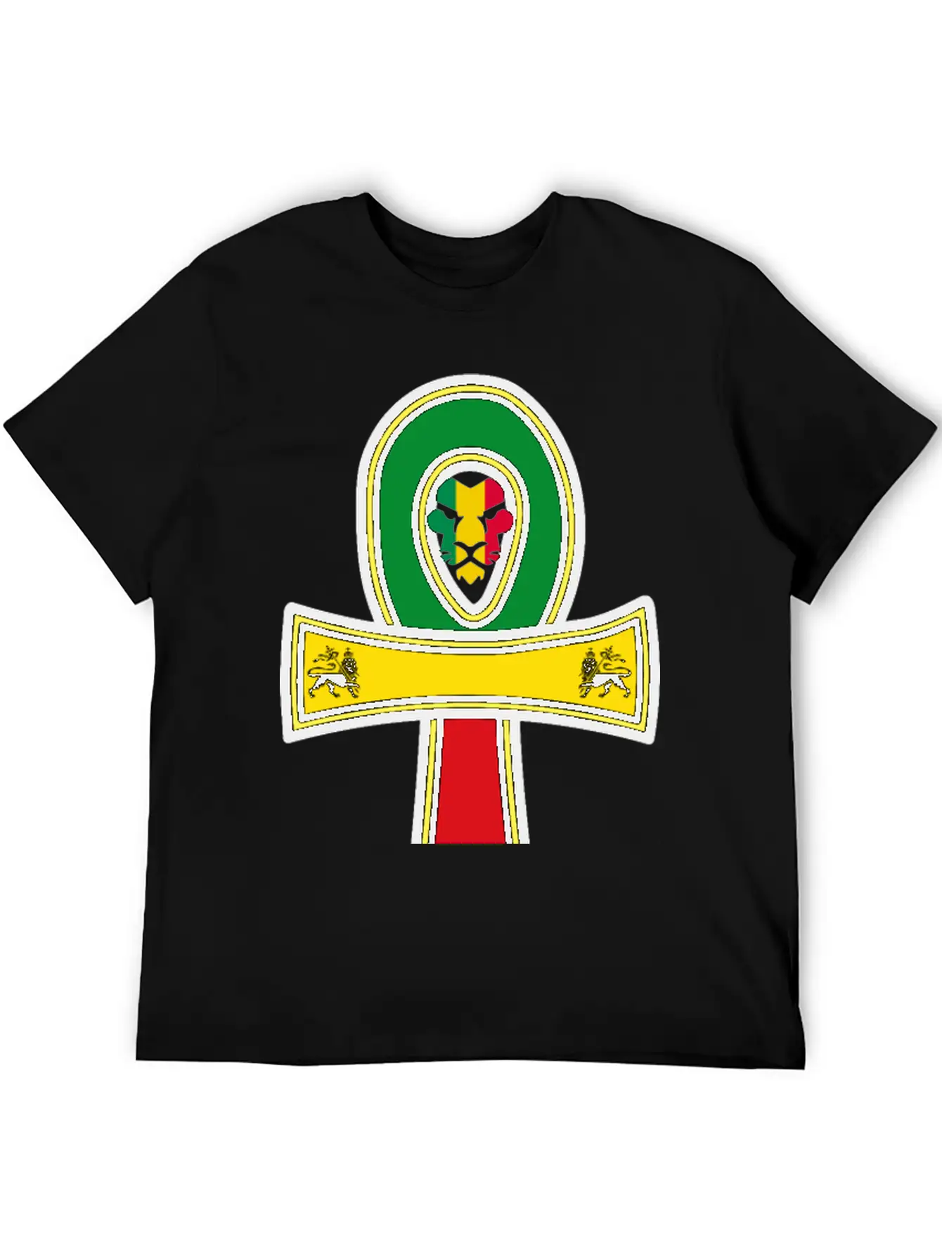 Rastafari Priest Jamaica Reggae Basic Graphic T-Shirt – Daily Comfort In Soft Cotton