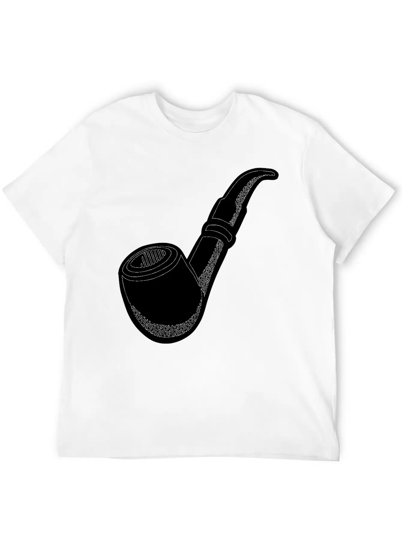 Rauchen No Smoking Cigarette Zigarette Pipe Pfeiff Modern Fit Casual T-Shirt – Clean And Versatile Design