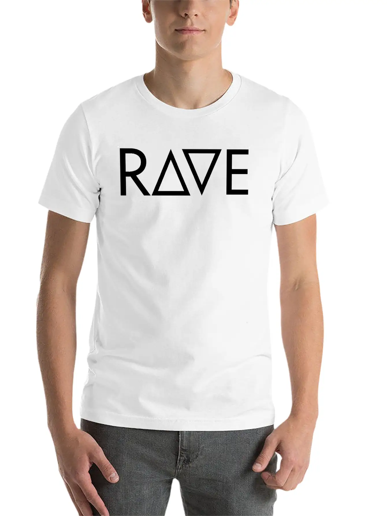 RAVE Festival Party Clubbing Raver Tee Basic Graphic T-Shirt – Daily Comfort In Soft Cotton