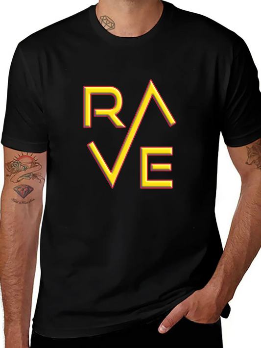 Rave Raver Techno House Trance Dance Music Basic Graphic T-Shirt – Daily Comfort In Soft Cotton