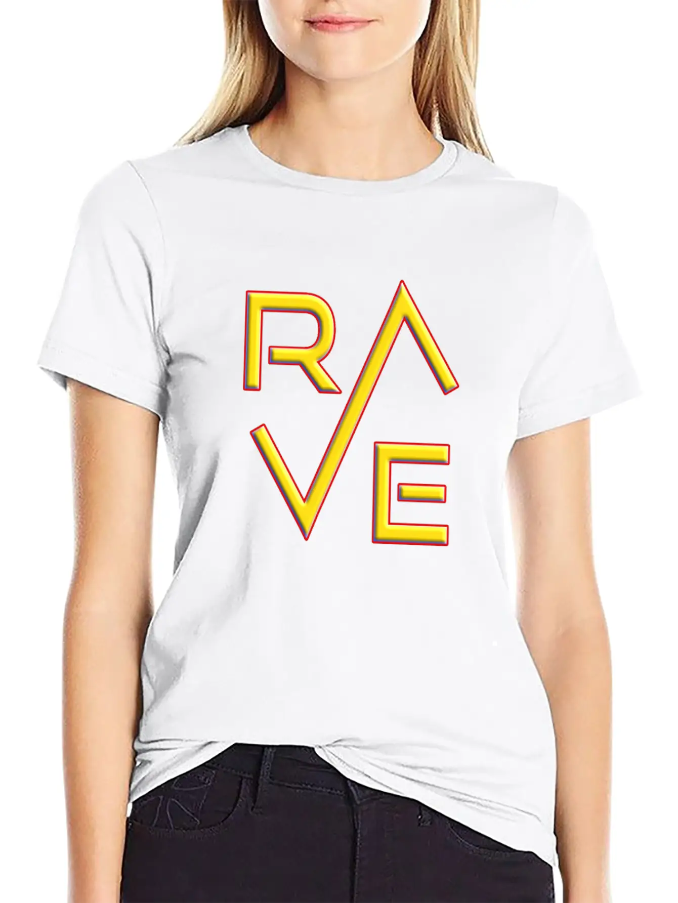 Rave Raver Techno House Trance Dance Music Basic Graphic T-Shirt – Daily Comfort In Soft Cotton