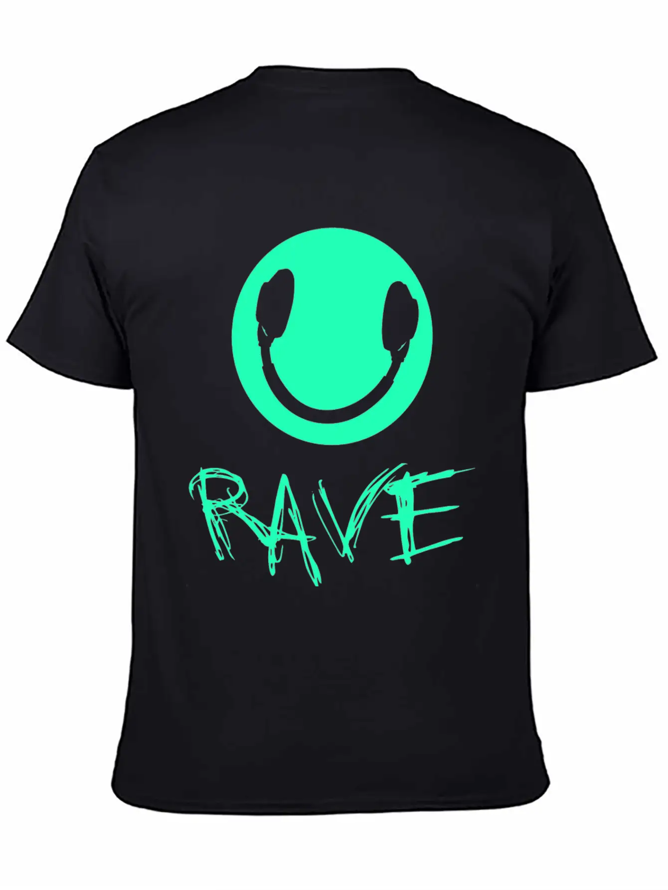Rave Raver Techno Unisex Casual T-Shirt – Clean Design For Daily Comfort