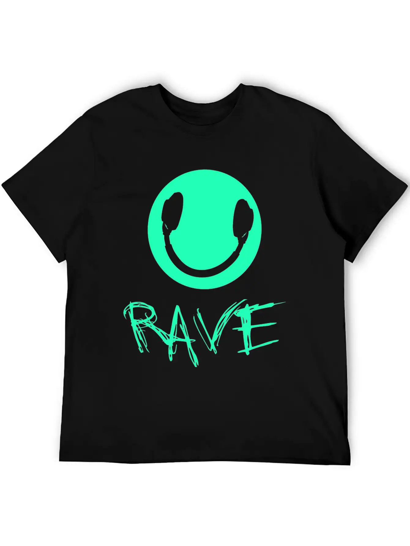 Rave Raver Techno Unisex Casual T-Shirt – Clean Design For Daily Comfort