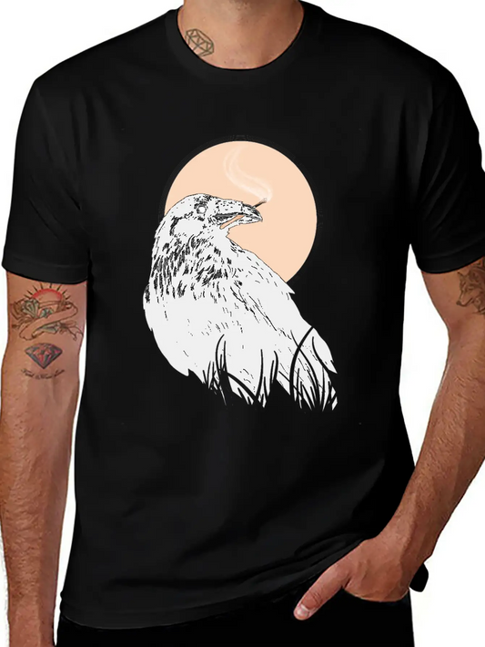 Raven, Igniter Of The Worlds - Hugin, Munin Relaxed Everyday Tee – Lightweight And Durable Cotton