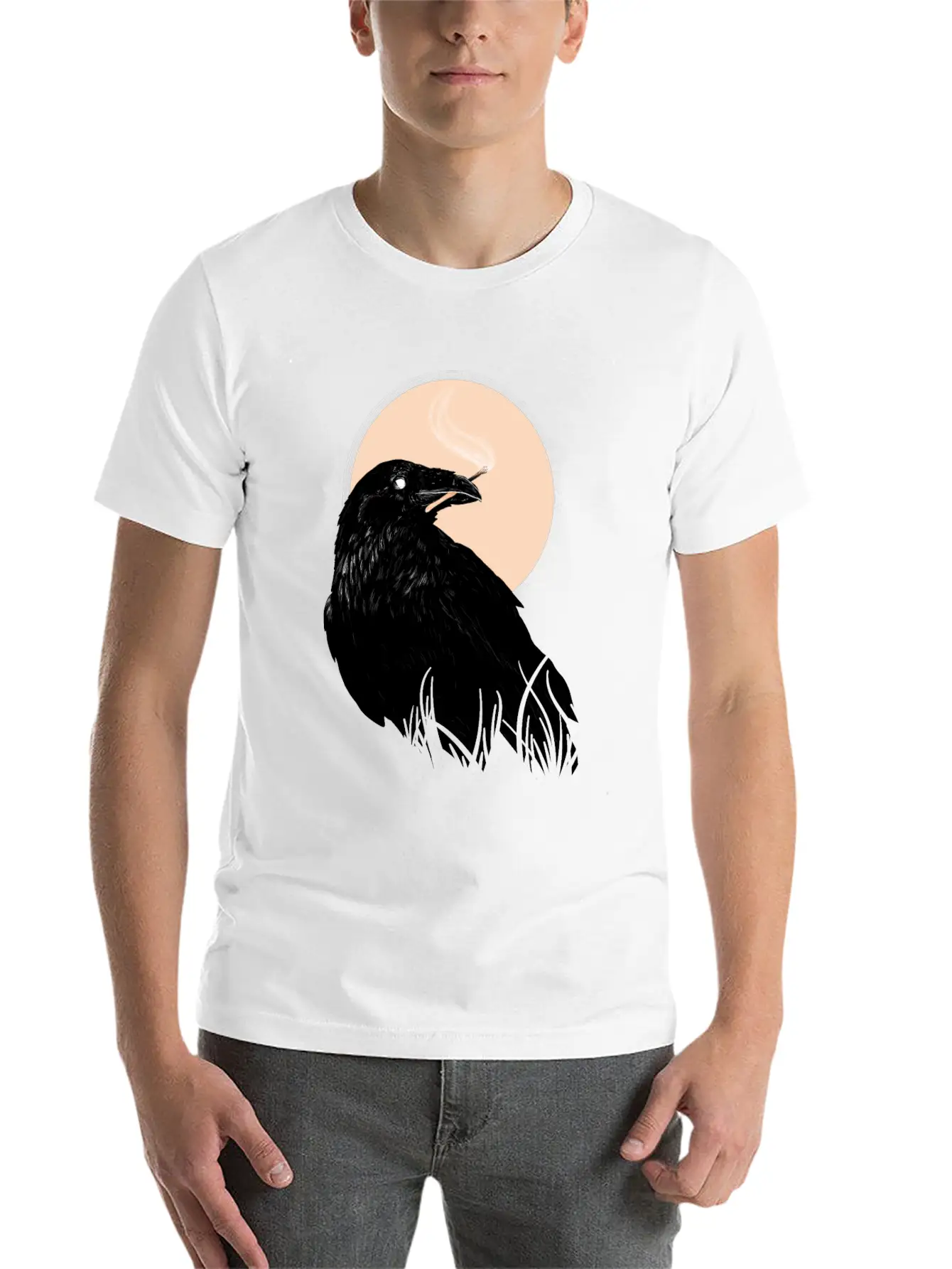 Raven, Igniter Of The Worlds - Hugin, Munin Relaxed Everyday Tee – Lightweight And Durable Cotton