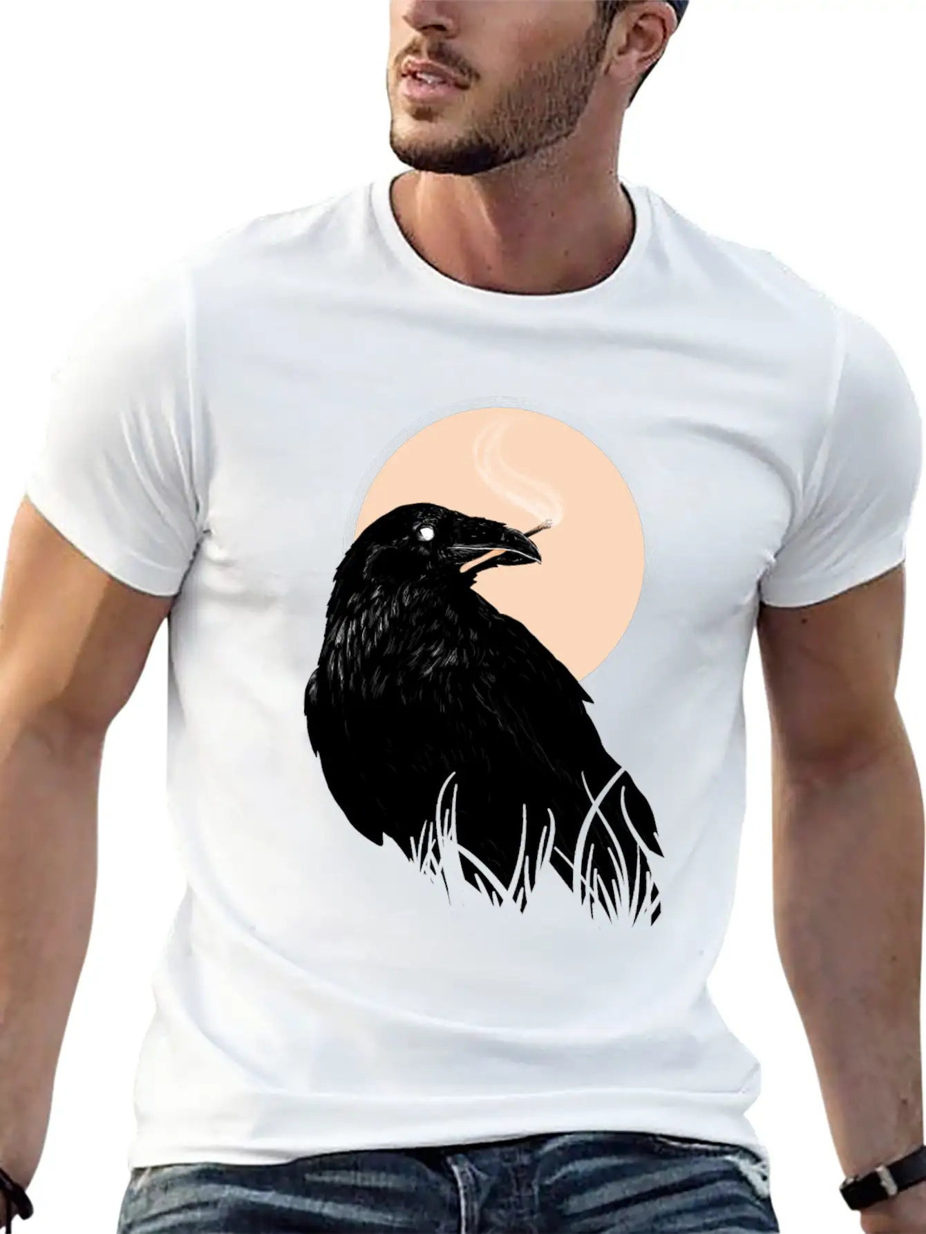 Raven, Igniter Of The Worlds - Hugin, Munin Relaxed Everyday Tee – Lightweight And Durable Cotton