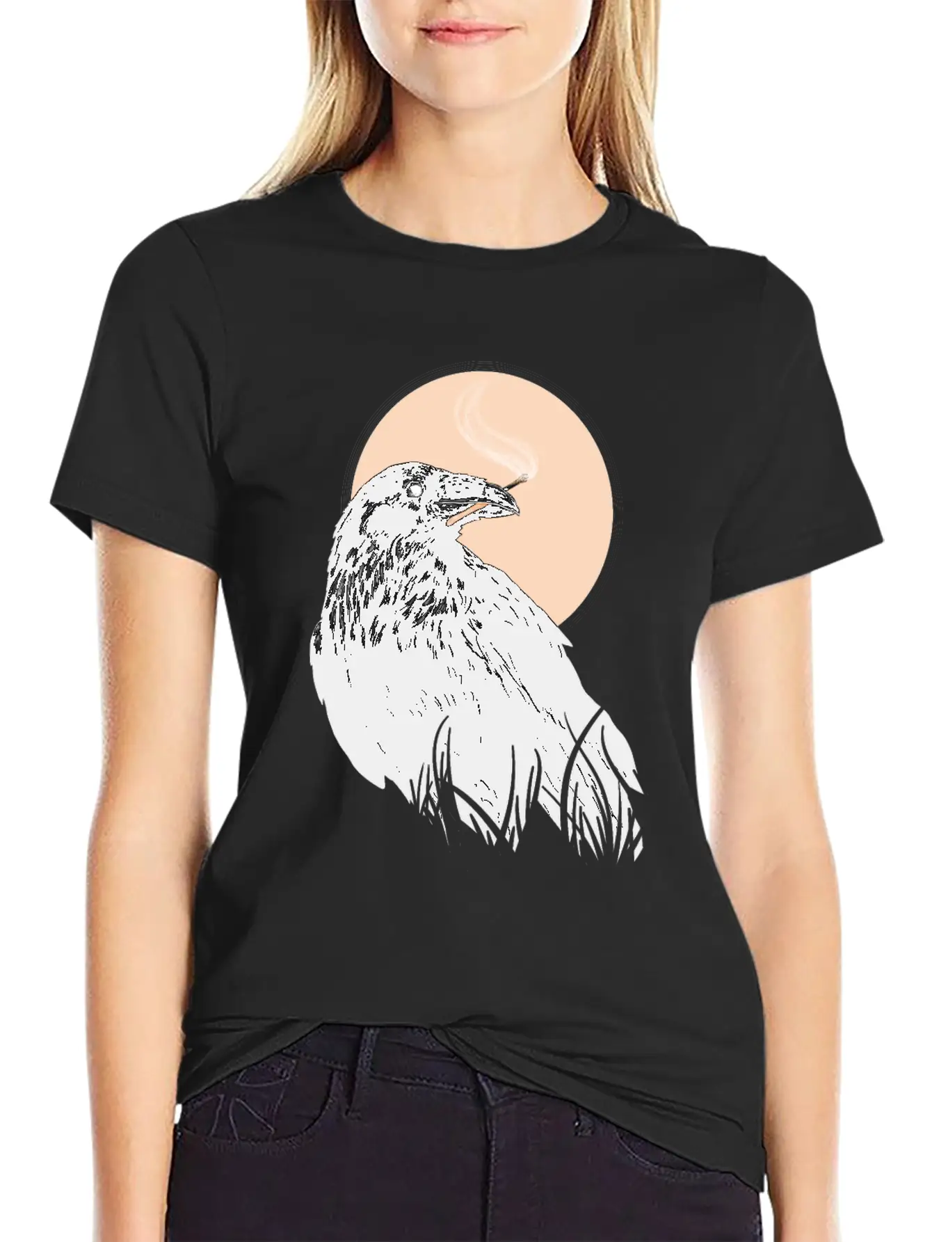 Raven, Igniter Of The Worlds - Hugin, Munin Relaxed Everyday Tee – Lightweight And Durable Cotton