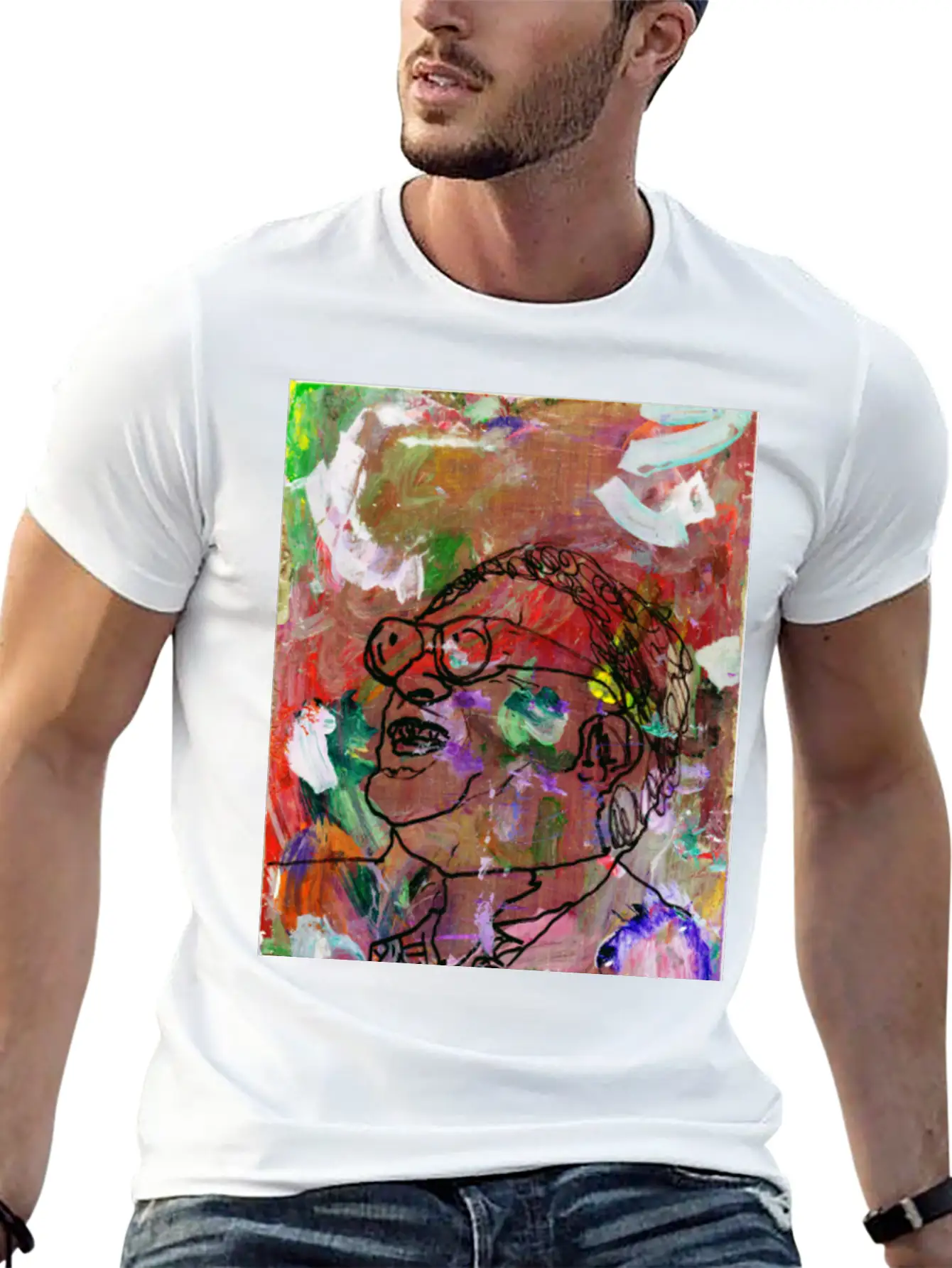 Ray Charles Lightweight Cotton T-Shirt – Daily Comfort Graphic Shirt