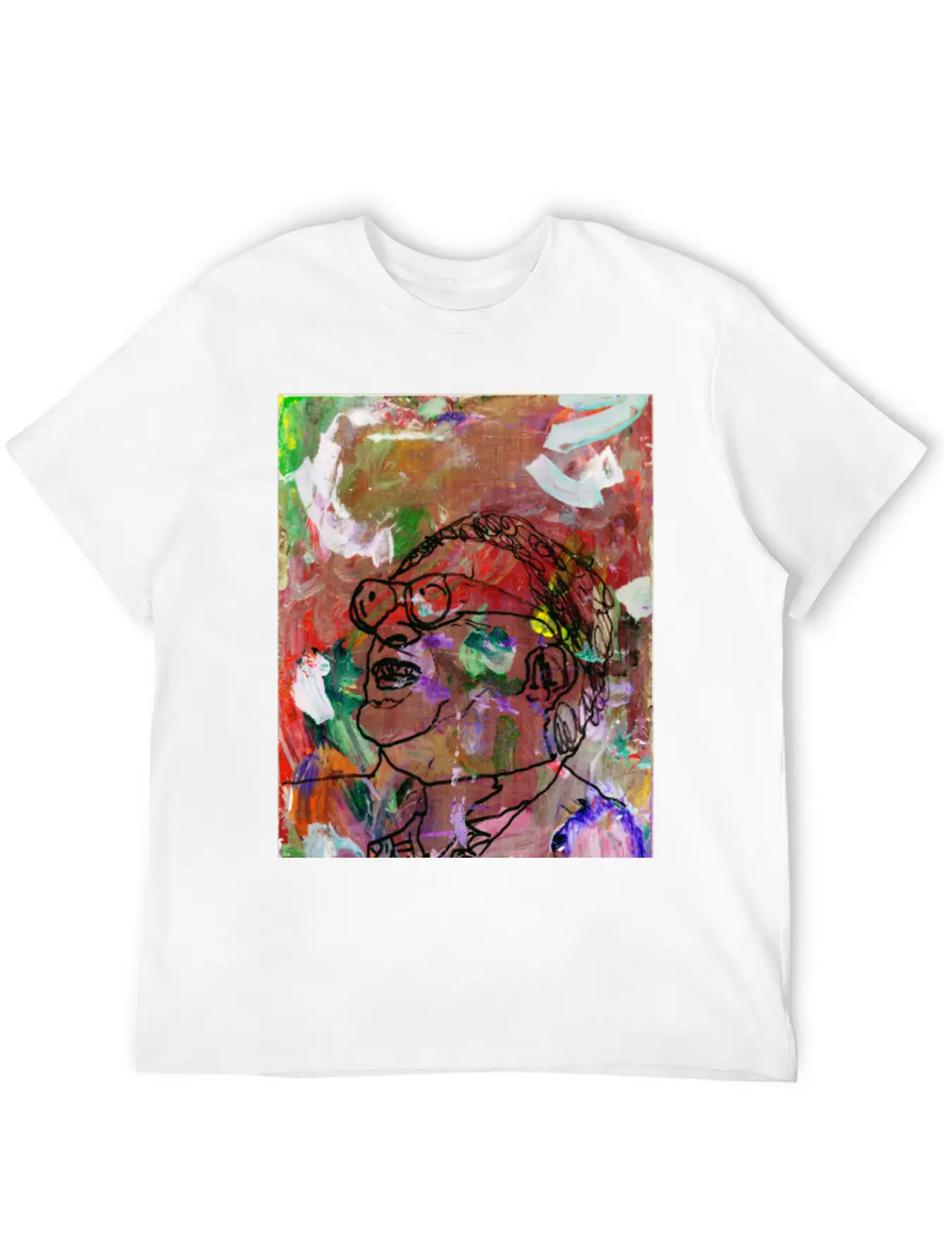 Ray Charles Lightweight Cotton T-Shirt – Daily Comfort Graphic Shirt