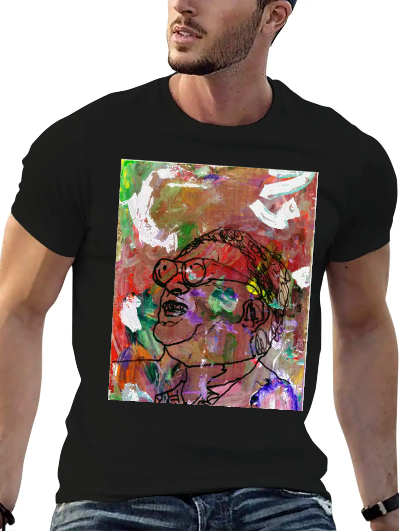 Ray Charles Lightweight Cotton T-Shirt – Daily Comfort Graphic Shirt