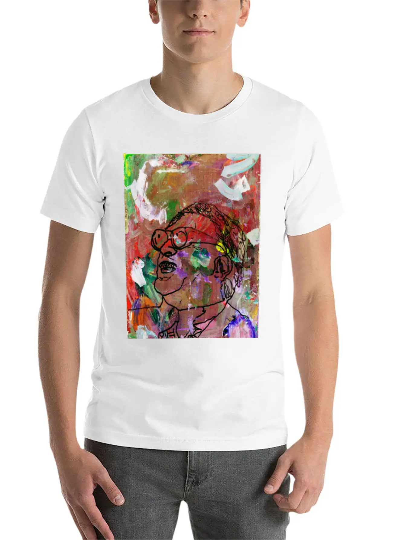 Ray Charles Lightweight Cotton T-Shirt – Daily Comfort Graphic Shirt