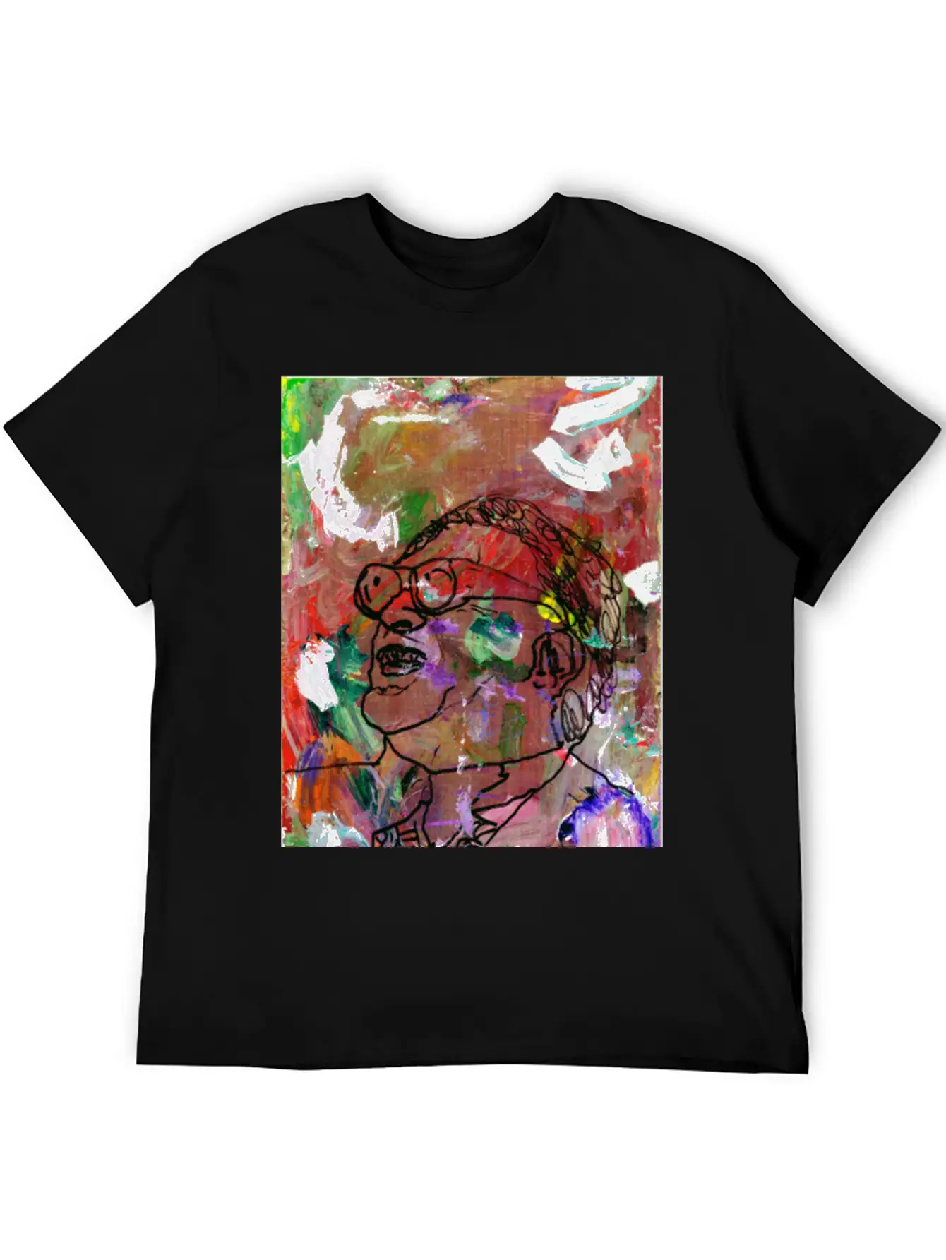 Ray Charles Lightweight Cotton T-Shirt – Daily Comfort Graphic Shirt