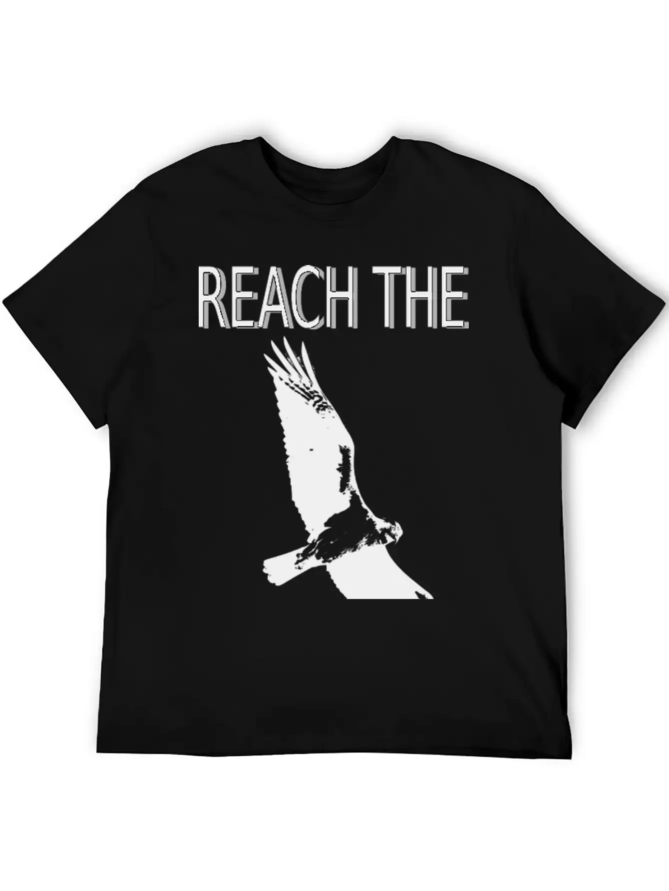 Reach The Sky Lightweight Cotton T-Shirt – Daily Comfort Graphic Shirt