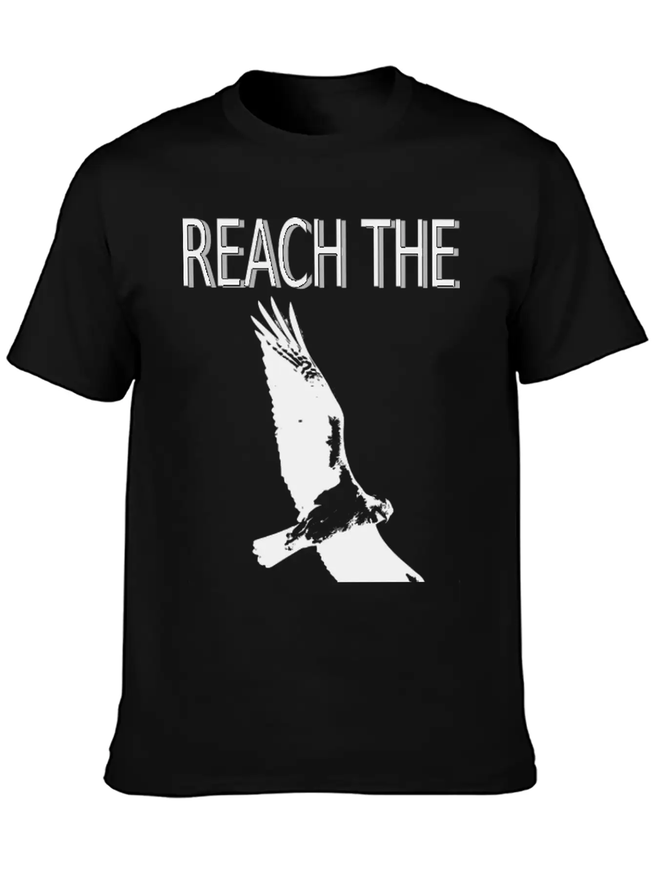 Reach The Sky Lightweight Cotton T-Shirt – Daily Comfort Graphic Shirt