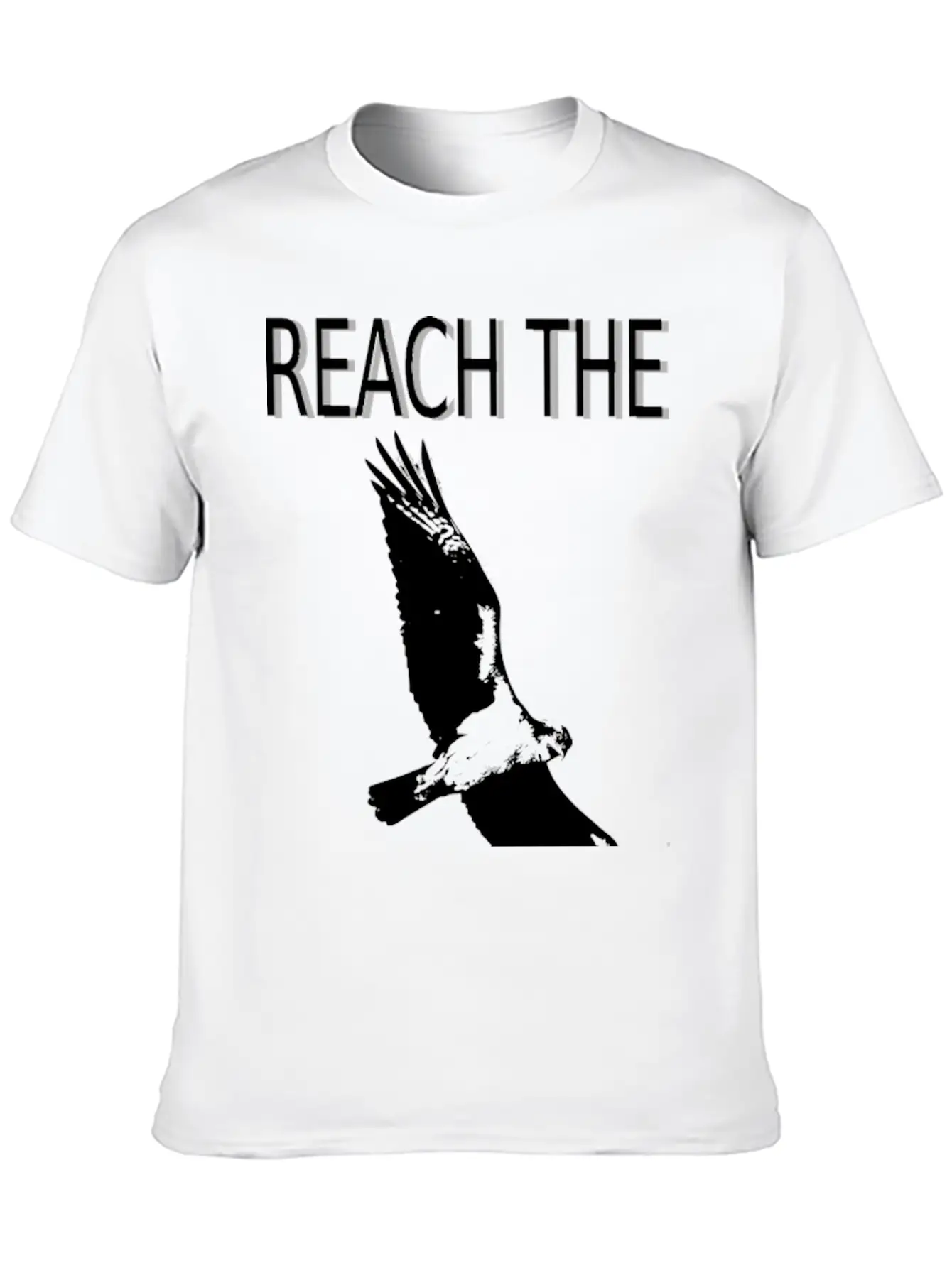 Reach The Sky Lightweight Cotton T-Shirt – Daily Comfort Graphic Shirt