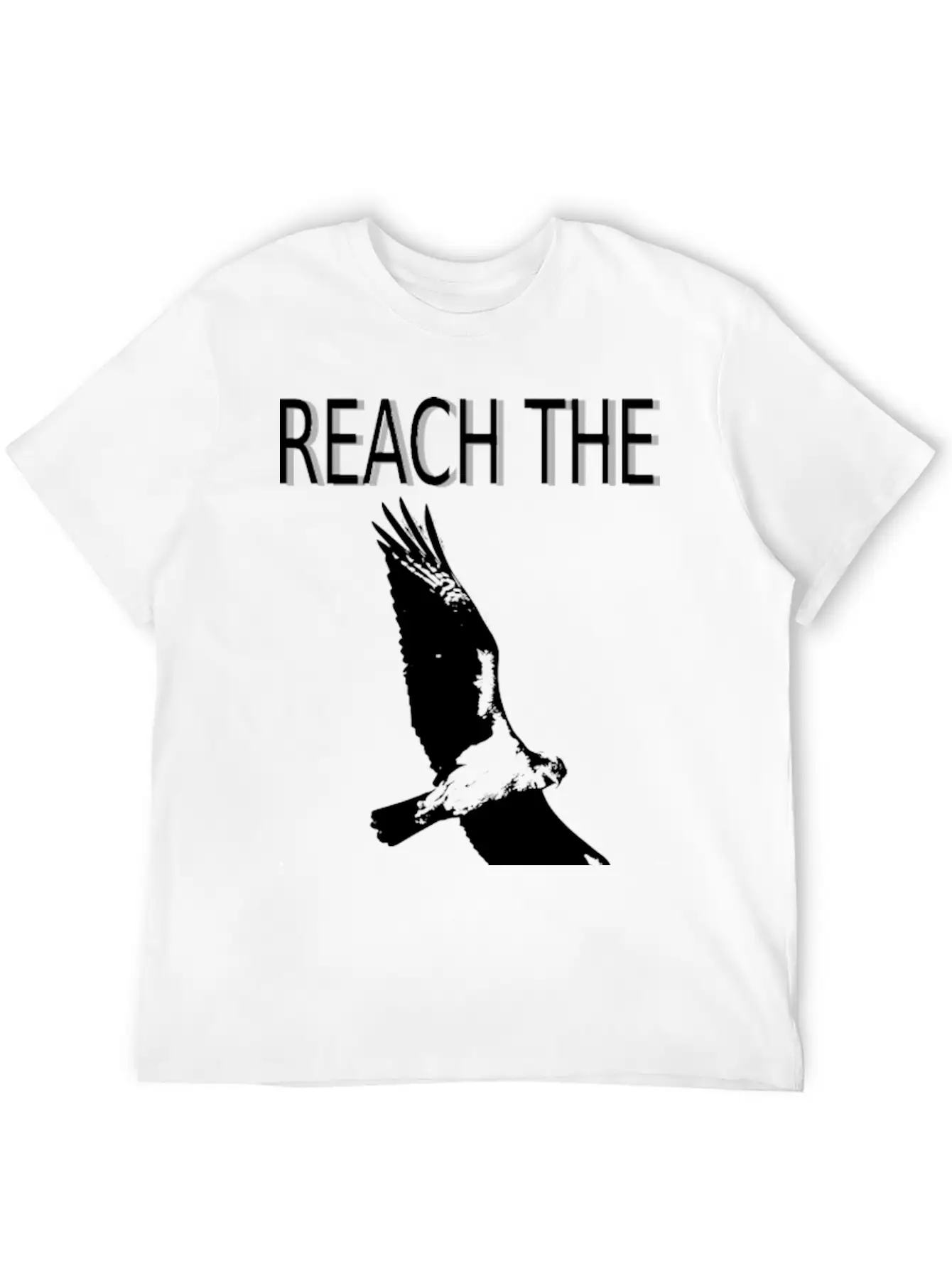 Reach The Sky Lightweight Cotton T-Shirt – Daily Comfort Graphic Shirt