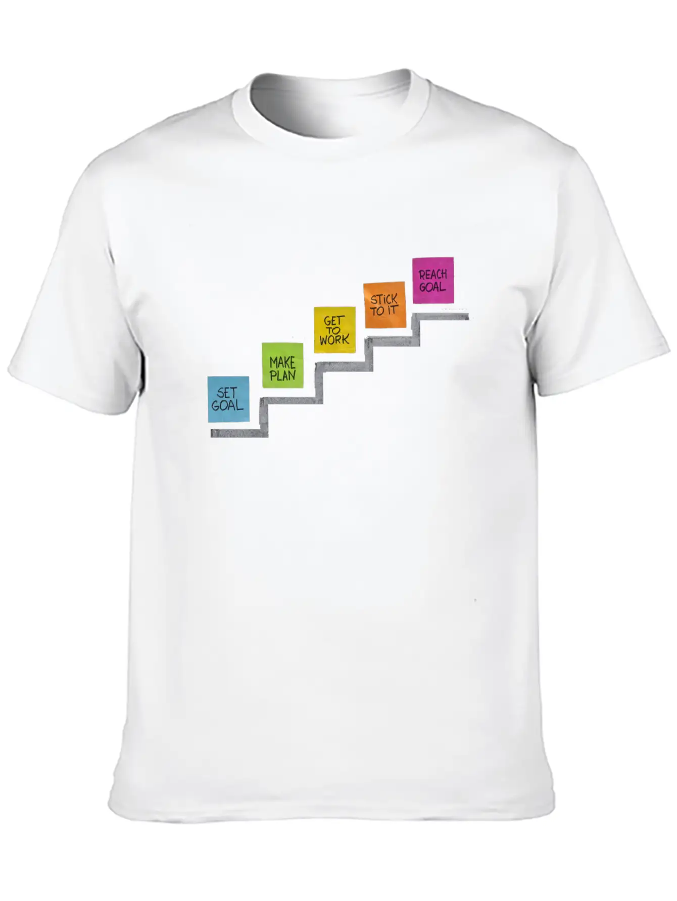 Reach Your GOALS! Unisex Casual T-Shirt ��� Clean Design For Daily Comfort