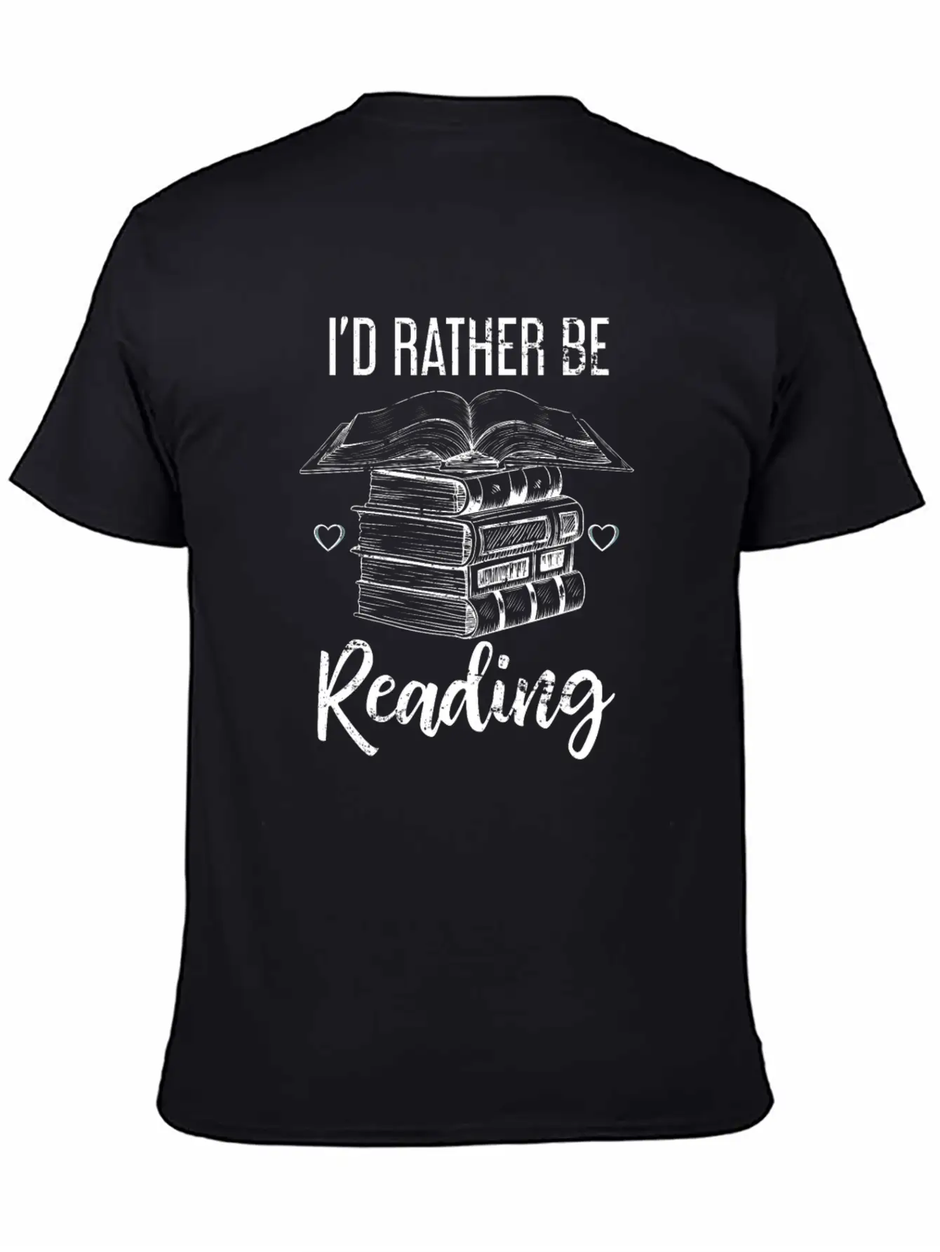 Reader Book Essential Cotton Tee For Daily Outfits – Unisex Style
