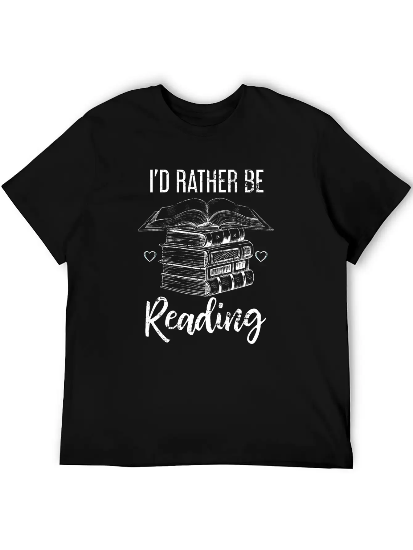 Reader Book Essential Cotton Tee For Daily Outfits – Unisex Style