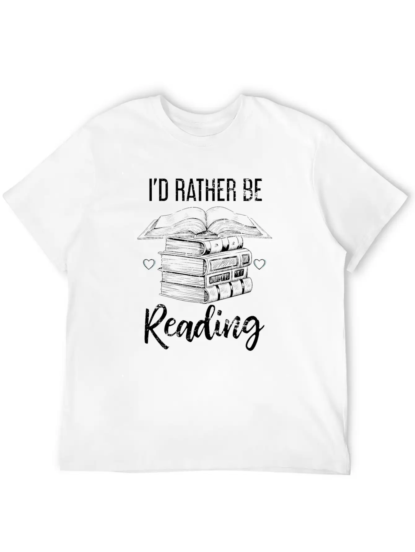 Reader Book Essential Cotton Tee For Daily Outfits – Unisex Style