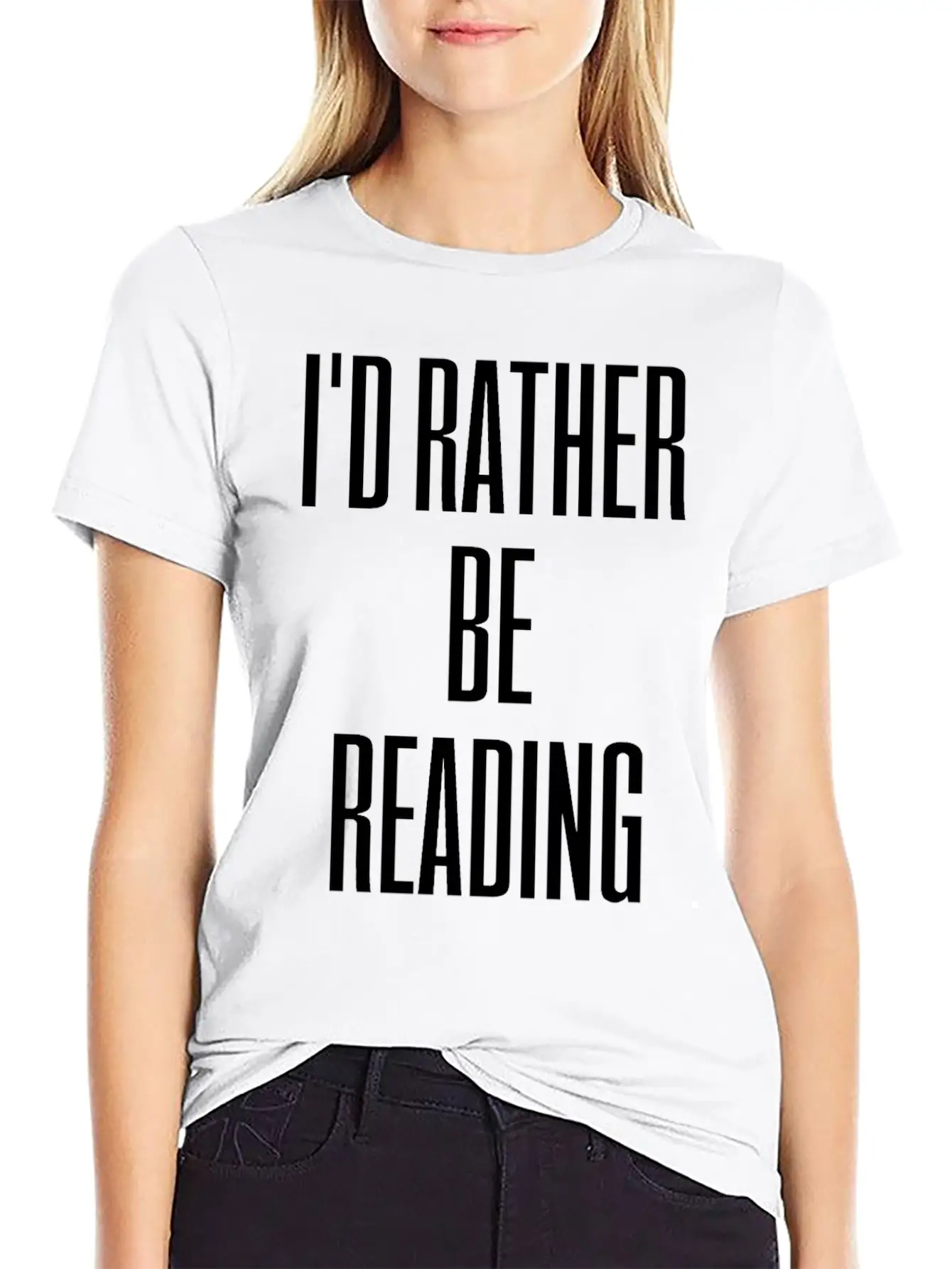 Reading Book Lightweight Cotton T-Shirt – Daily Comfort Graphic Shirt