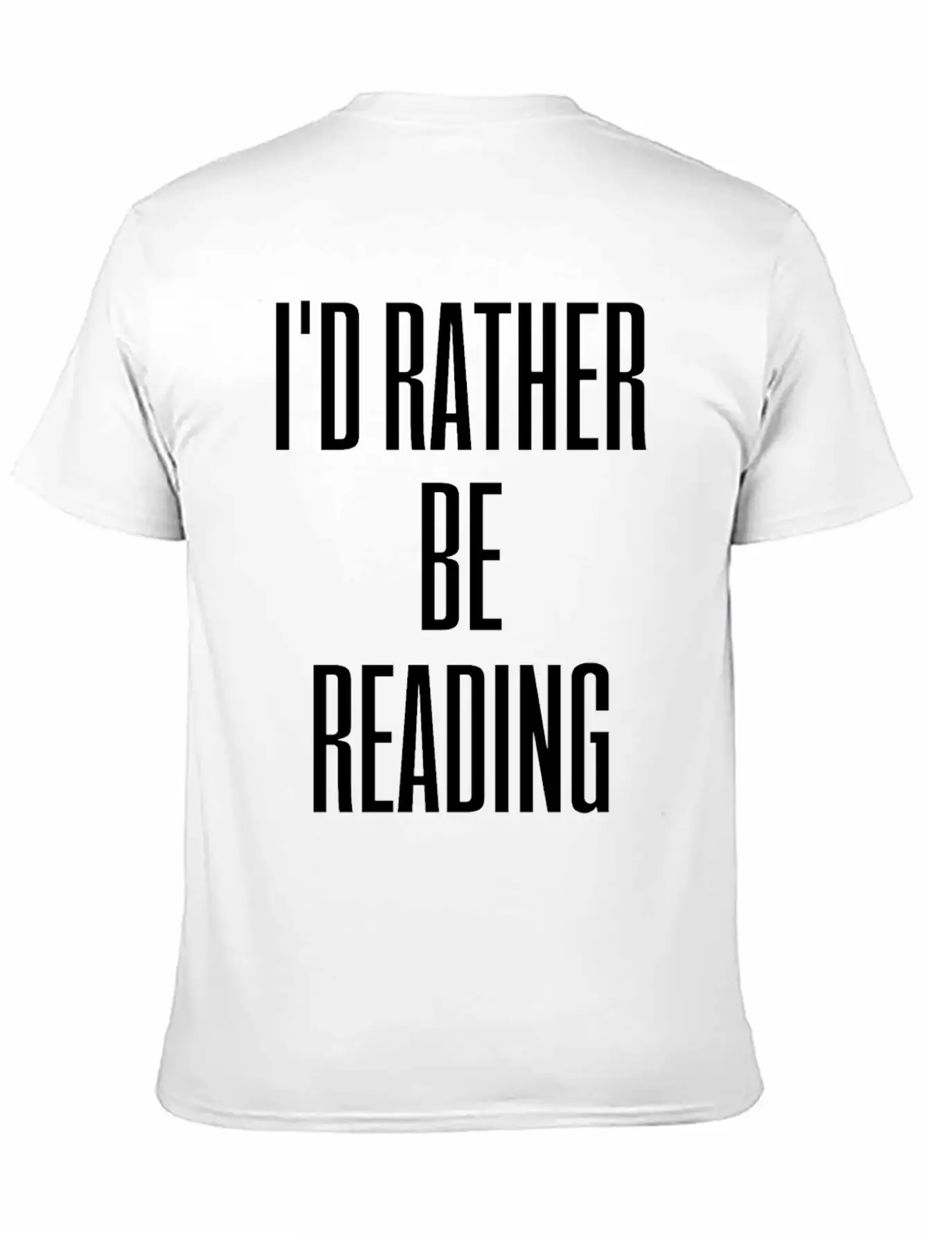 Reading Book Lightweight Cotton T-Shirt – Daily Comfort Graphic Shirt