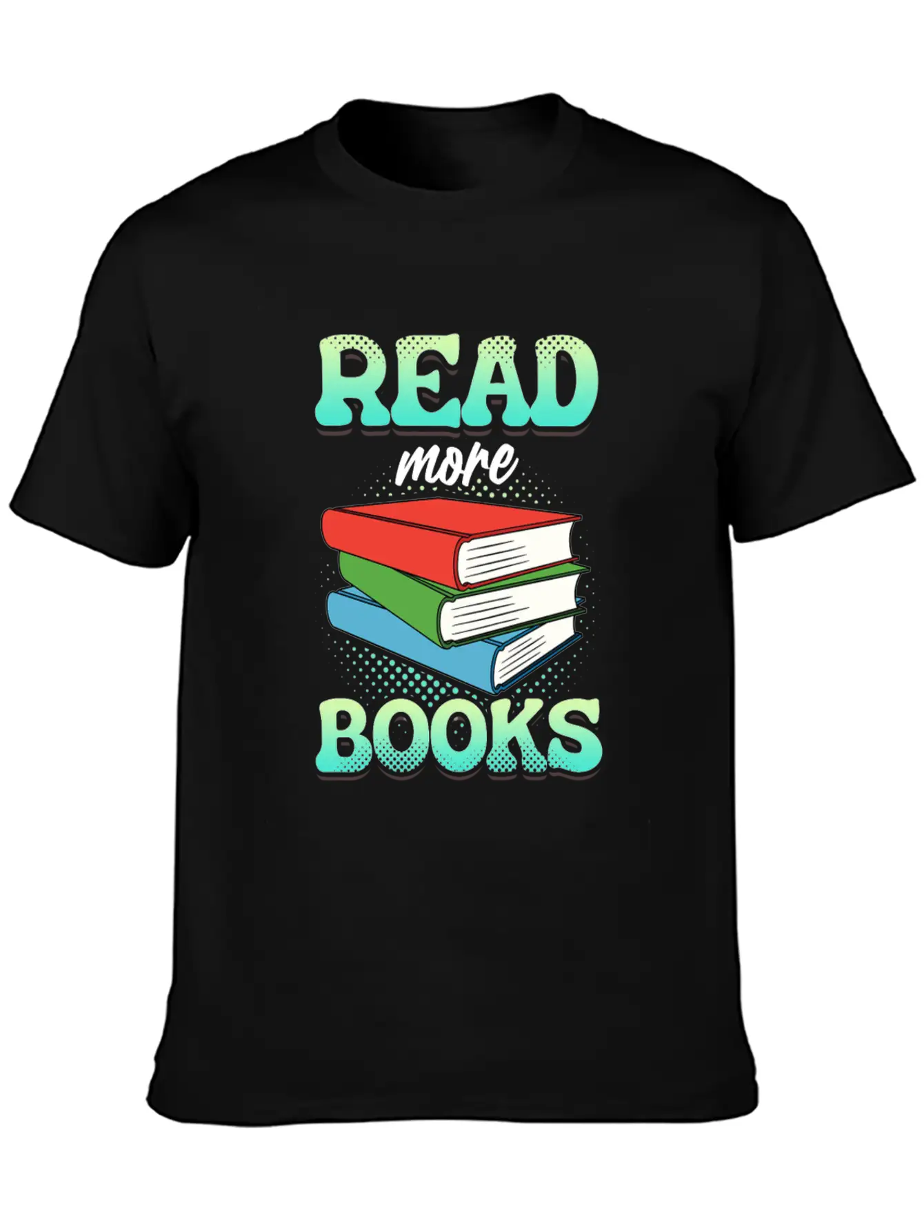 Reading Books Read More Books Unisex Casual T-Shirt – Clean Design For Daily Comfort