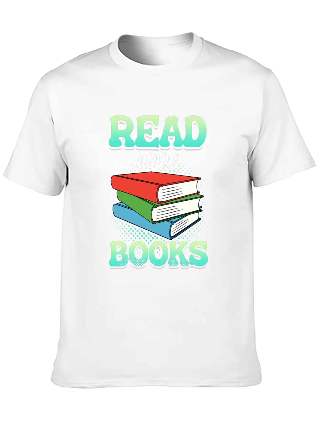 Reading Books Read More Books Unisex Casual T-Shirt – Clean Design For Daily Comfort