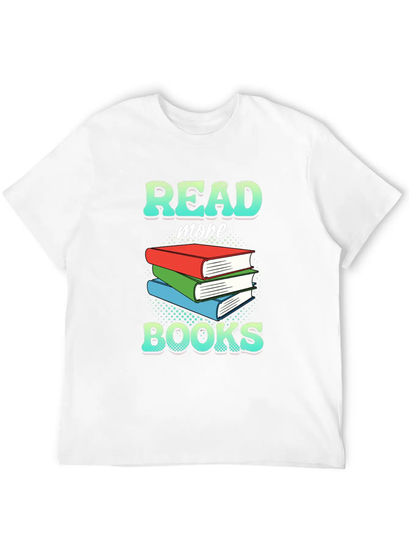 Reading Books Read More Books Unisex Casual T-Shirt – Clean Design For Daily Comfort