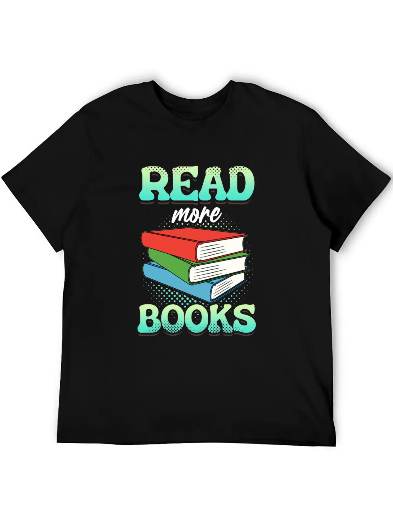 Reading Books Read More Books Unisex Casual T-Shirt – Clean Design For Daily Comfort