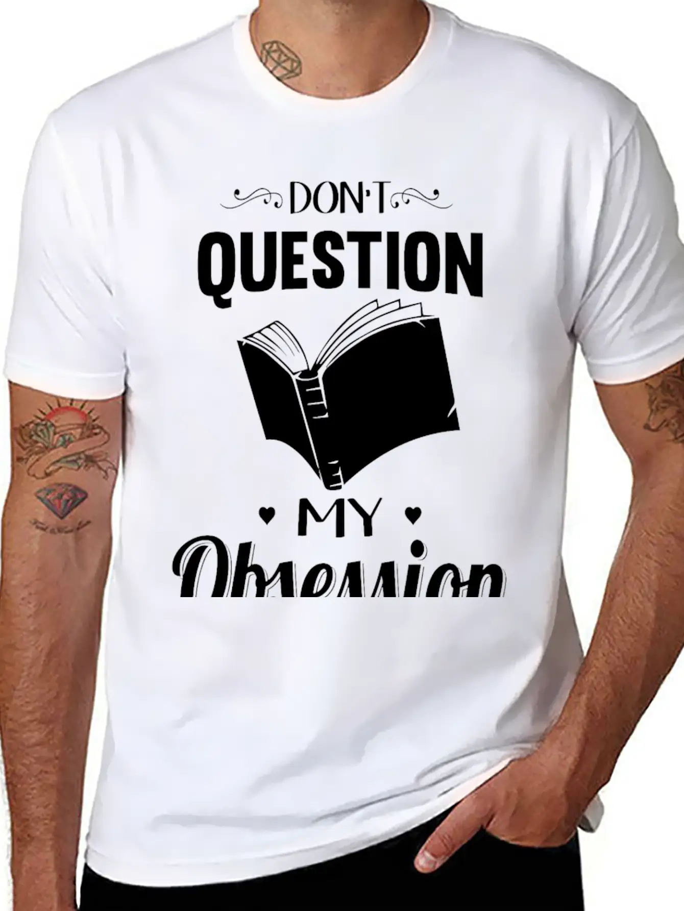 Reading - Don't Question, Reading Is My Obsessio Essential Cotton Tee For Daily Outfits – Unisex Style