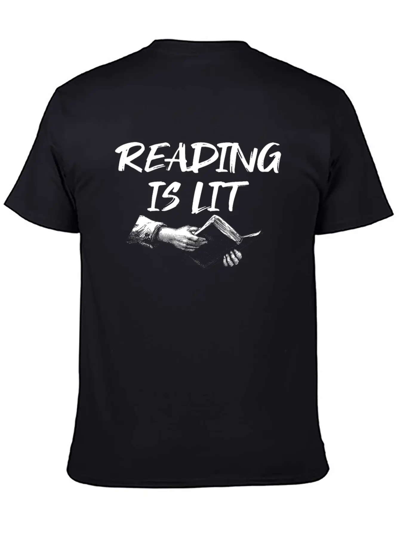 Reading Is Lit Relaxed Everyday Tee – Lightweight And Durable Cotton