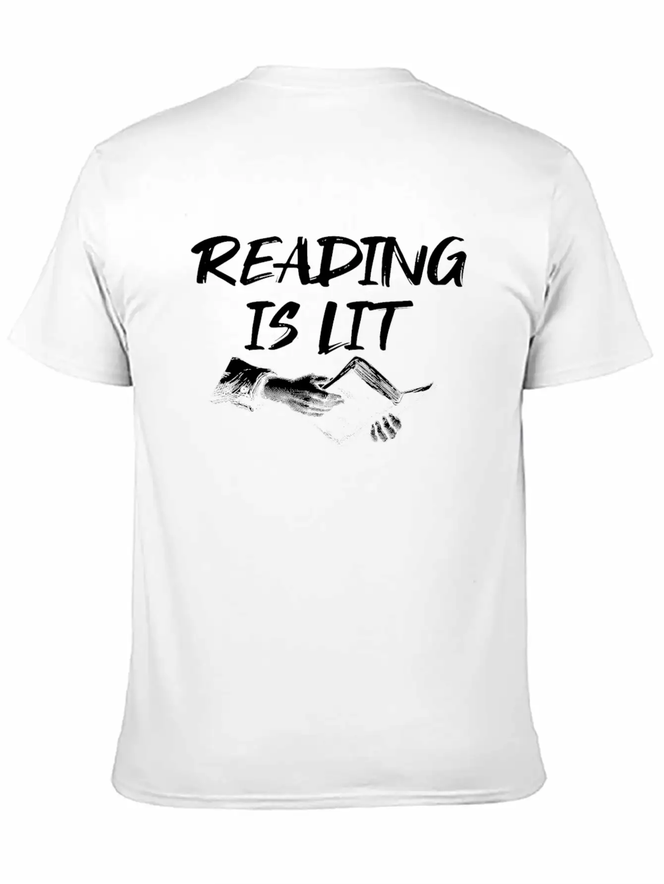 Reading Is Lit Relaxed Everyday Tee – Lightweight And Durable Cotton