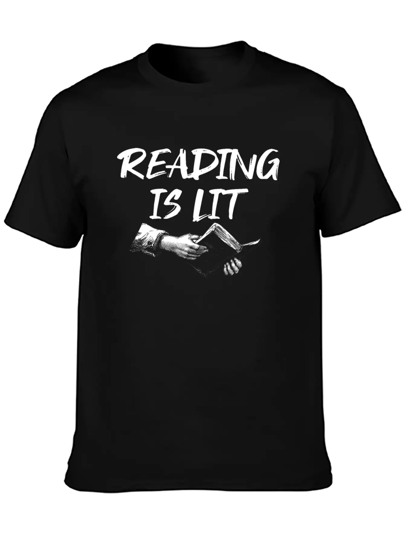 Reading Is Lit Relaxed Everyday Tee – Lightweight And Durable Cotton