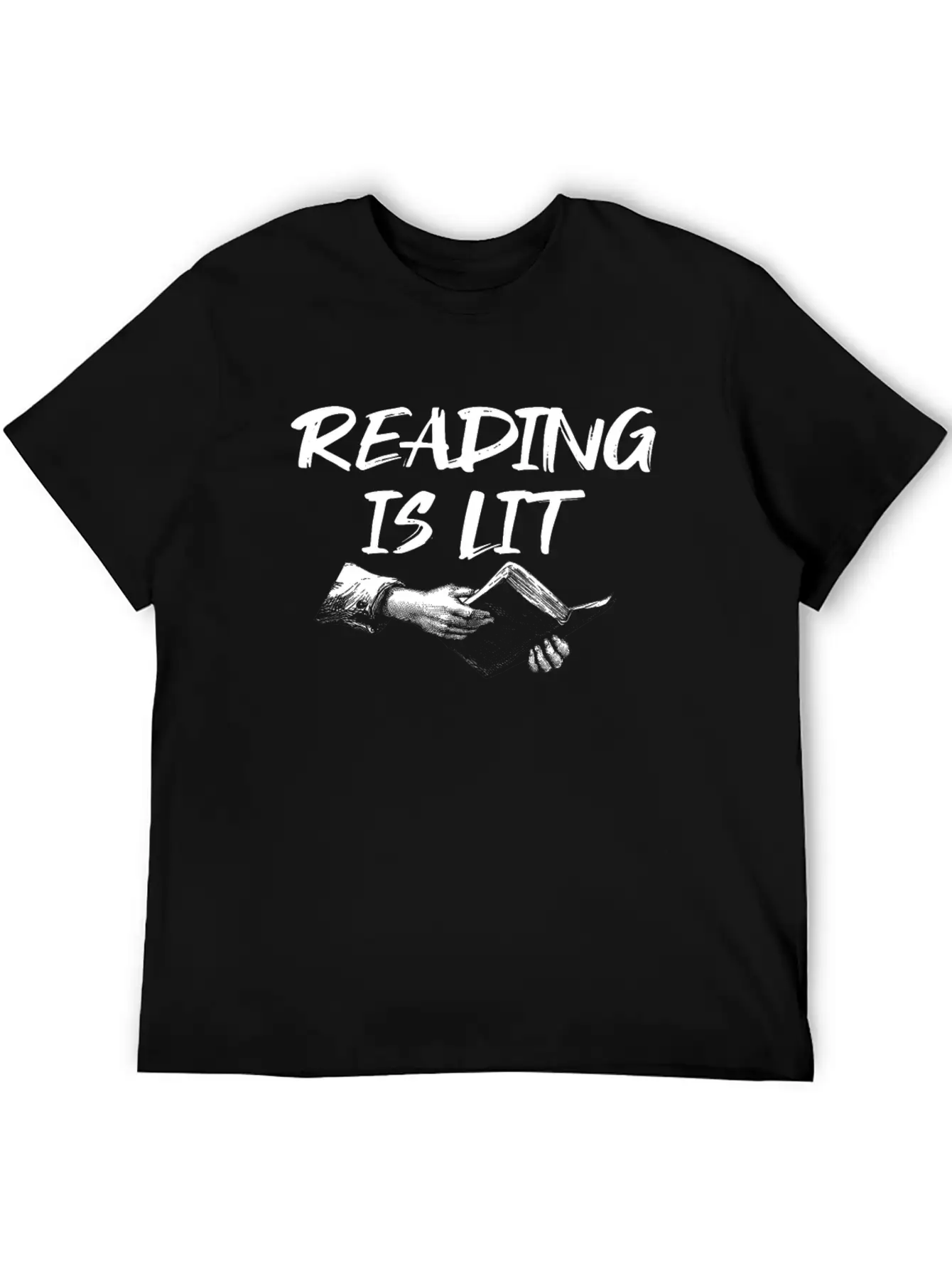 Reading Is Lit Relaxed Everyday Tee – Lightweight And Durable Cotton