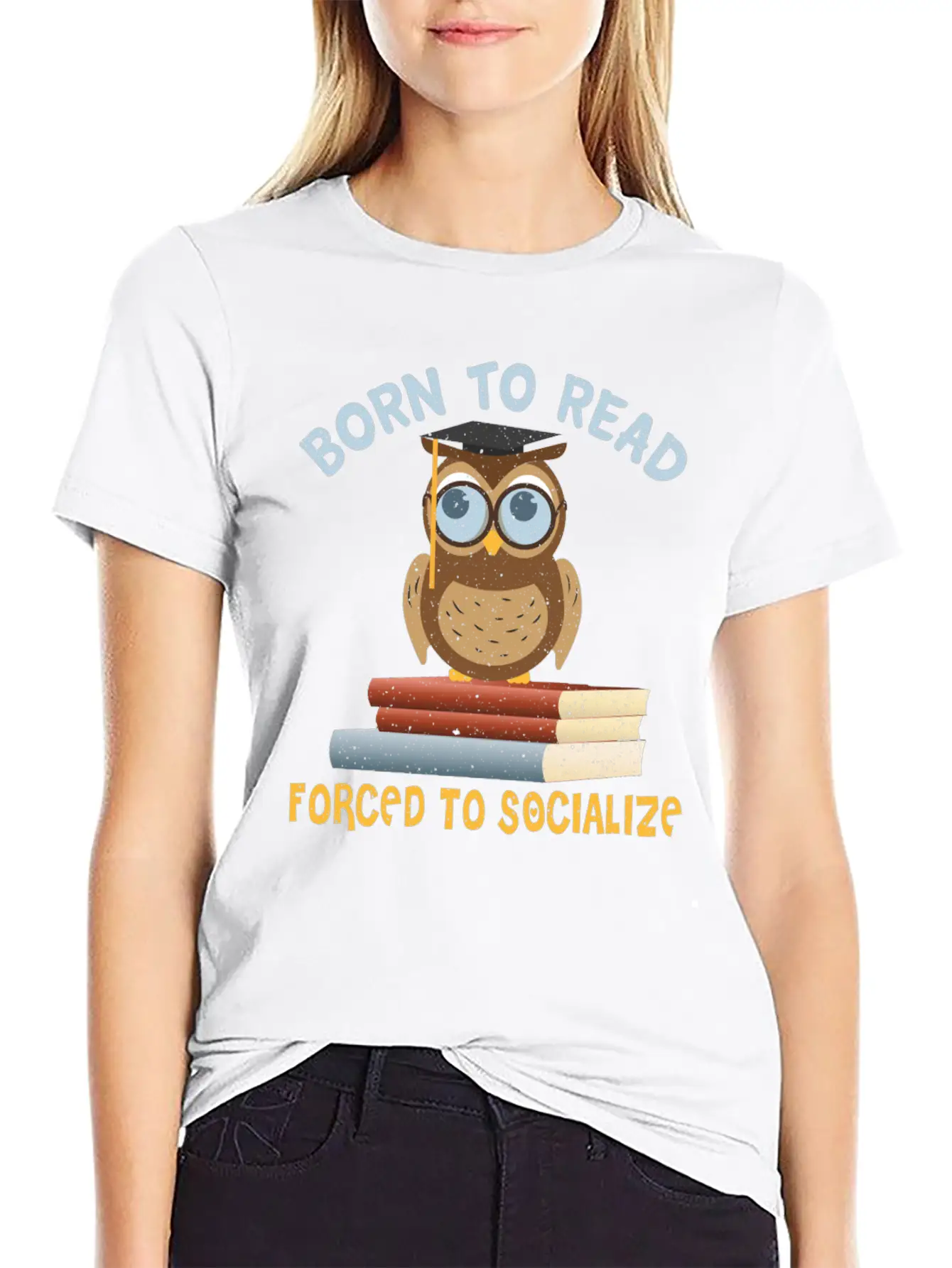 Reading Read Books Book Literature Book Gift Lightweight Cotton T-Shirt – Daily Comfort Graphic Shirt