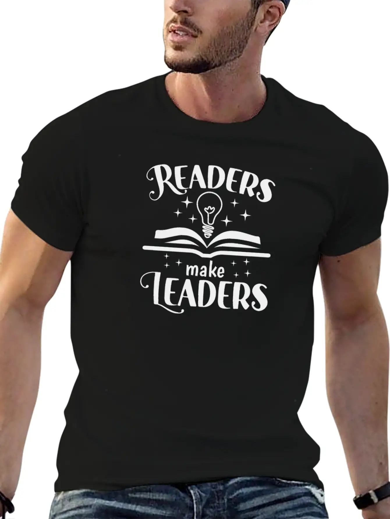 Reading Readers Make Leaders Loves To Read Books Relaxed Everyday Tee – Lightweight And Durable Cotton