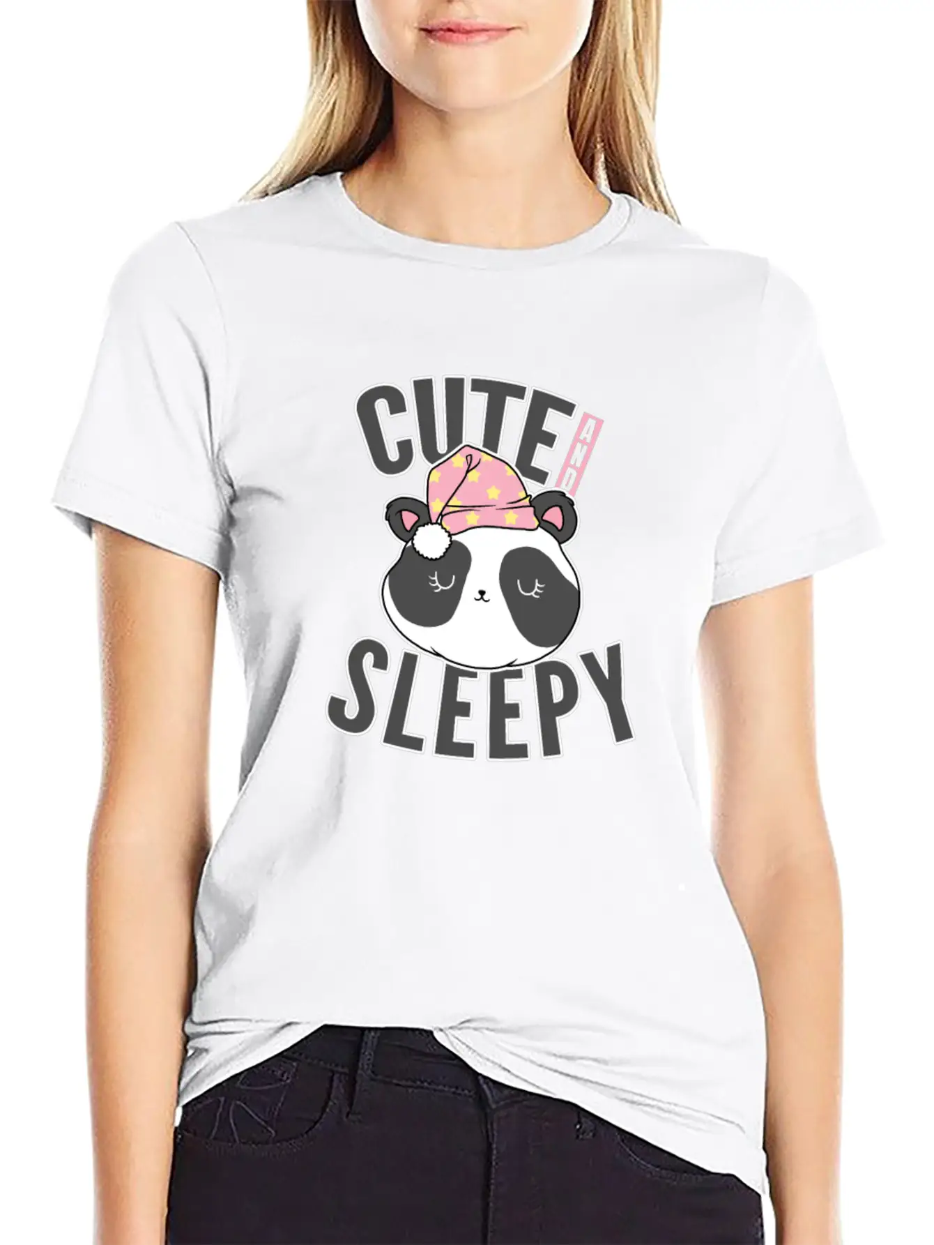 Ready To Sleep Cute Baby Panda Night Dreaming Rest Unisex Casual T-Shirt – Clean Design For Daily Comfort