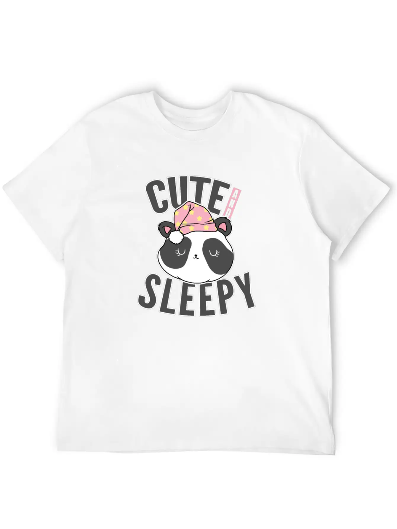 Ready To Sleep Cute Baby Panda Night Dreaming Rest Unisex Casual T-Shirt – Clean Design For Daily Comfort