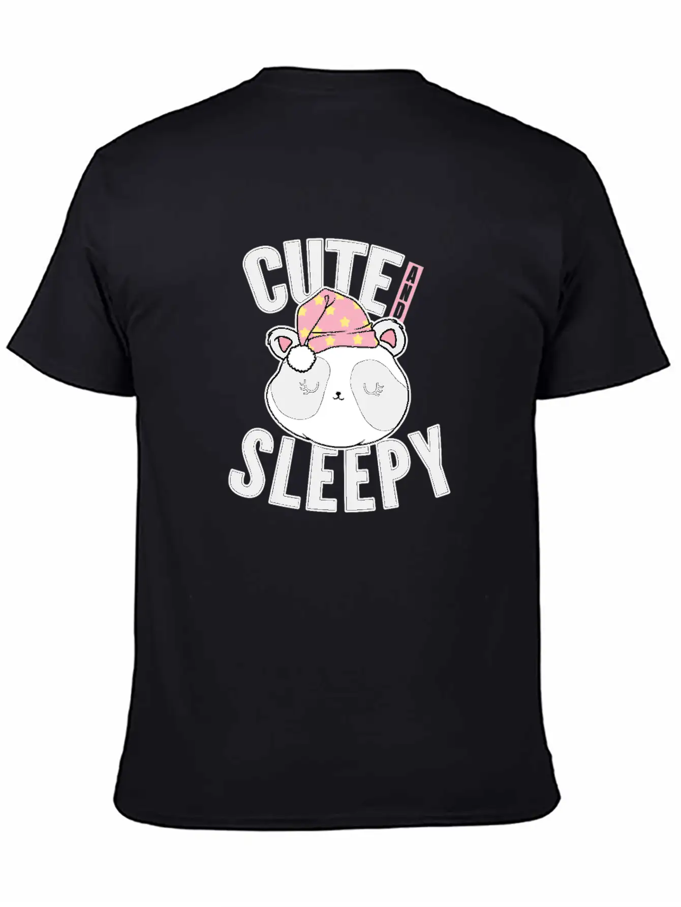 Ready To Sleep Cute Baby Panda Night Dreaming Rest Unisex Casual T-Shirt – Clean Design For Daily Comfort