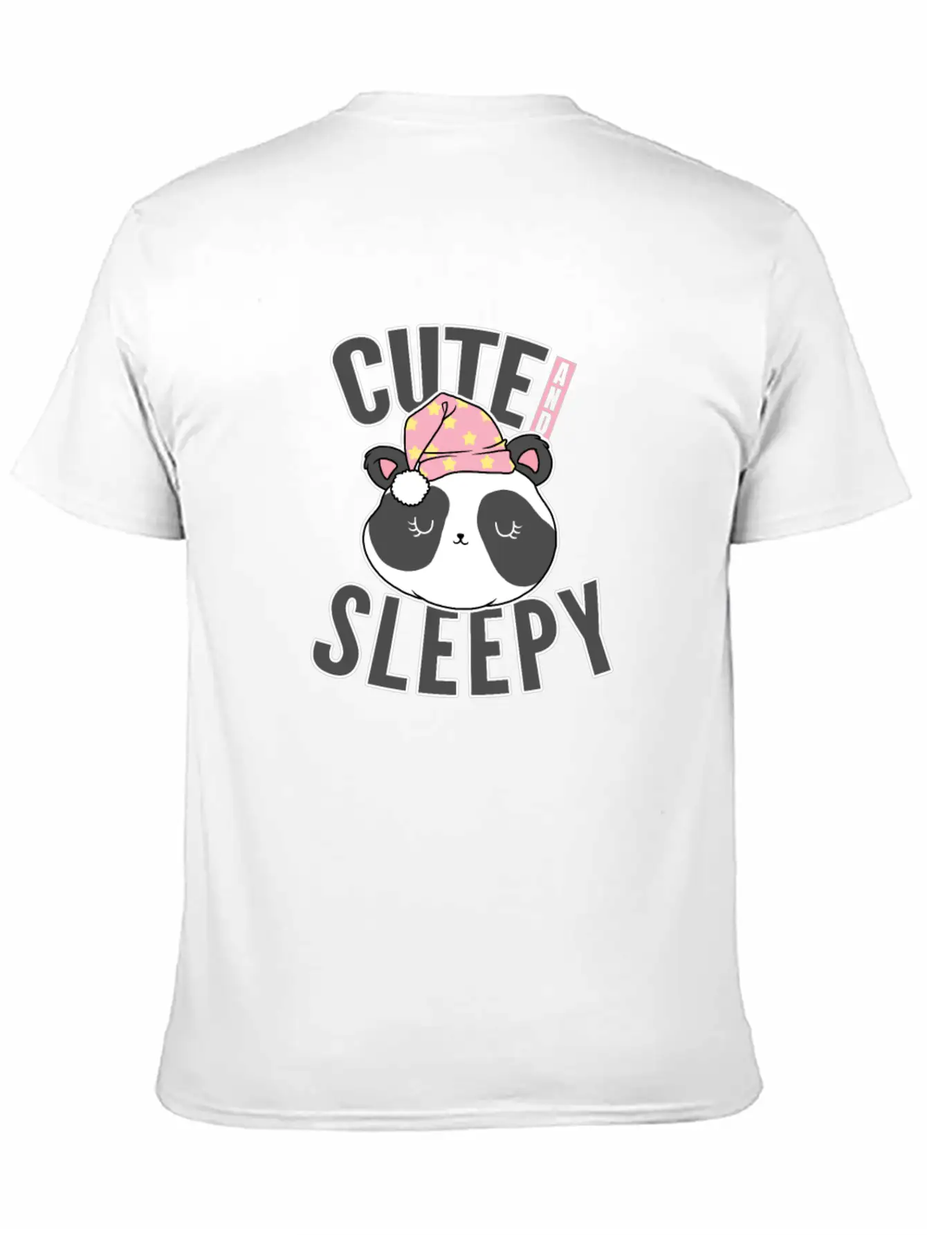 Ready To Sleep Cute Baby Panda Night Dreaming Rest Unisex Casual T-Shirt – Clean Design For Daily Comfort