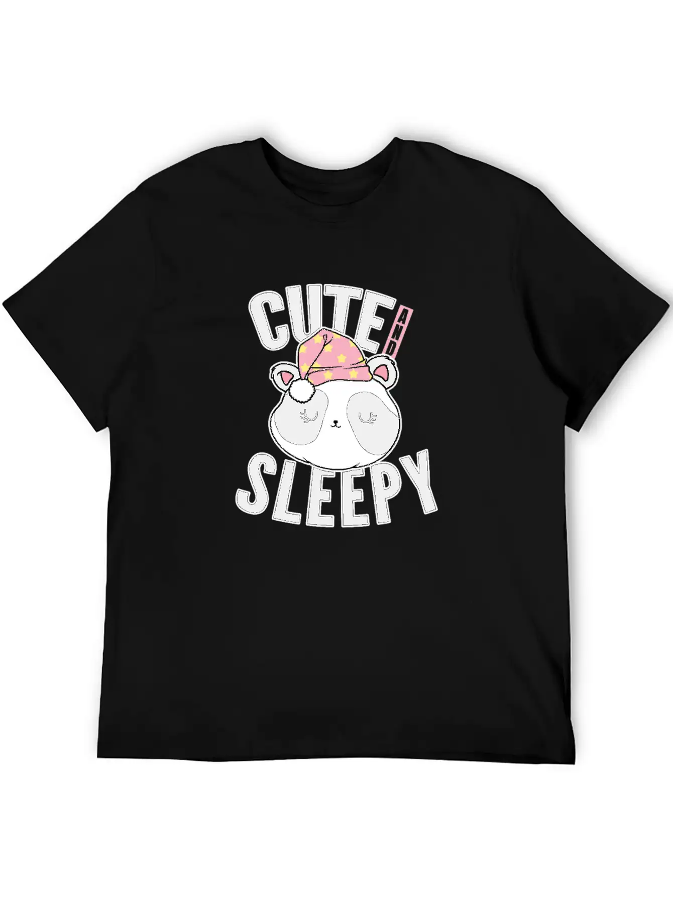 Ready To Sleep Cute Baby Panda Night Dreaming Rest Unisex Casual T-Shirt – Clean Design For Daily Comfort