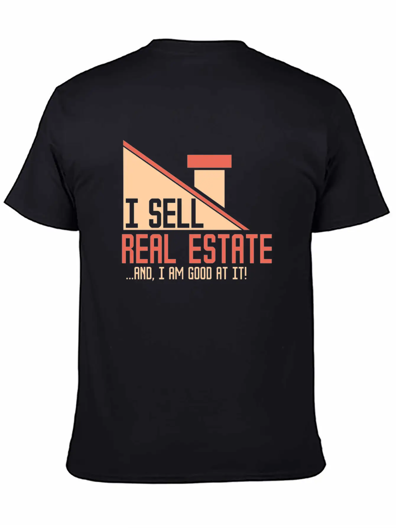 Real Estate Agent Modern Fit Casual T-Shirt – Clean And Versatile Design