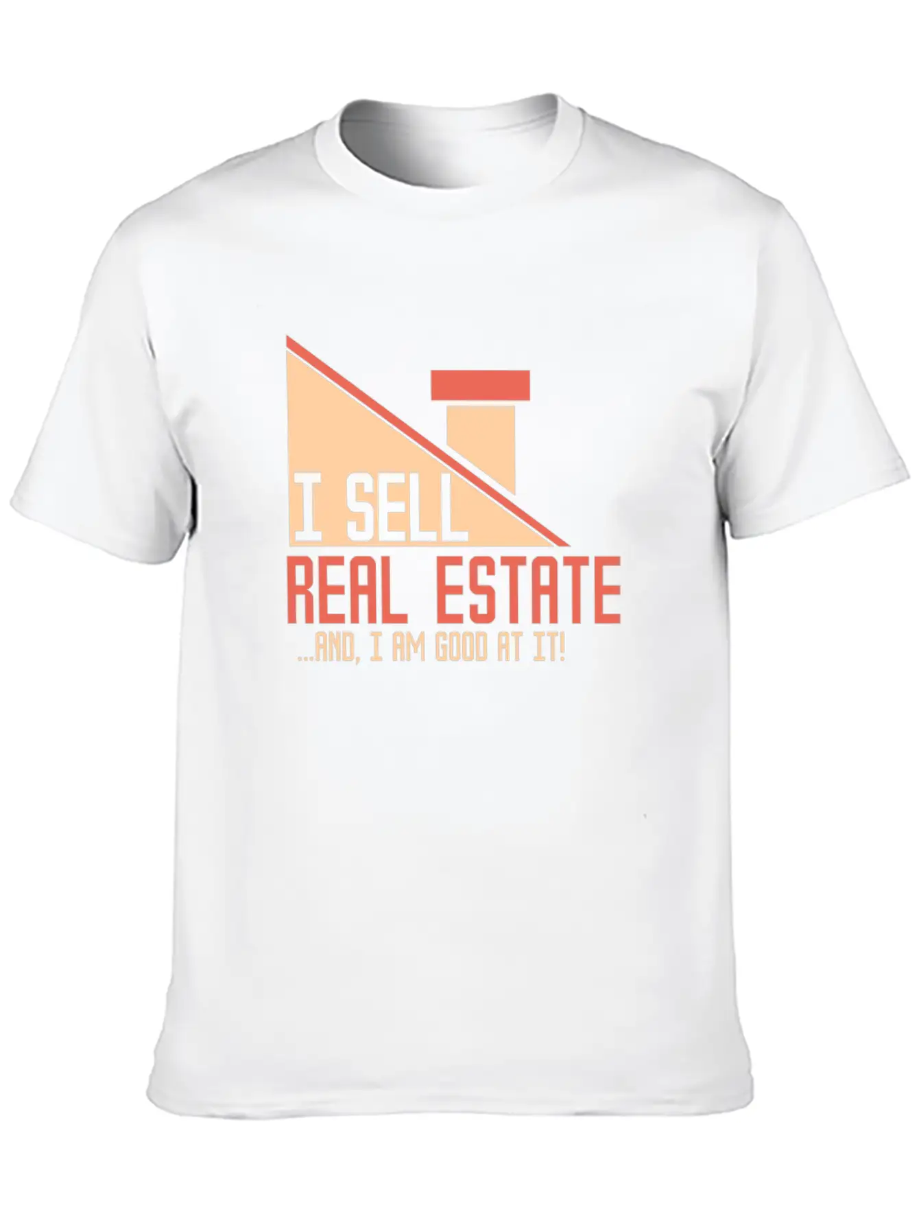 Real Estate Agent Modern Fit Casual T-Shirt – Clean And Versatile Design
