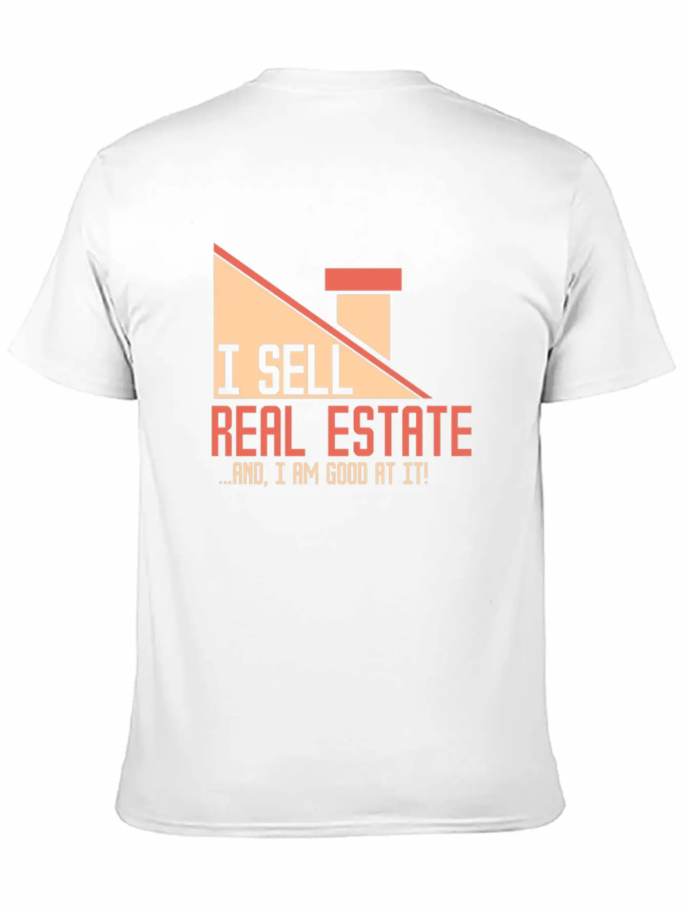 Real Estate Agent Modern Fit Casual T-Shirt – Clean And Versatile Design